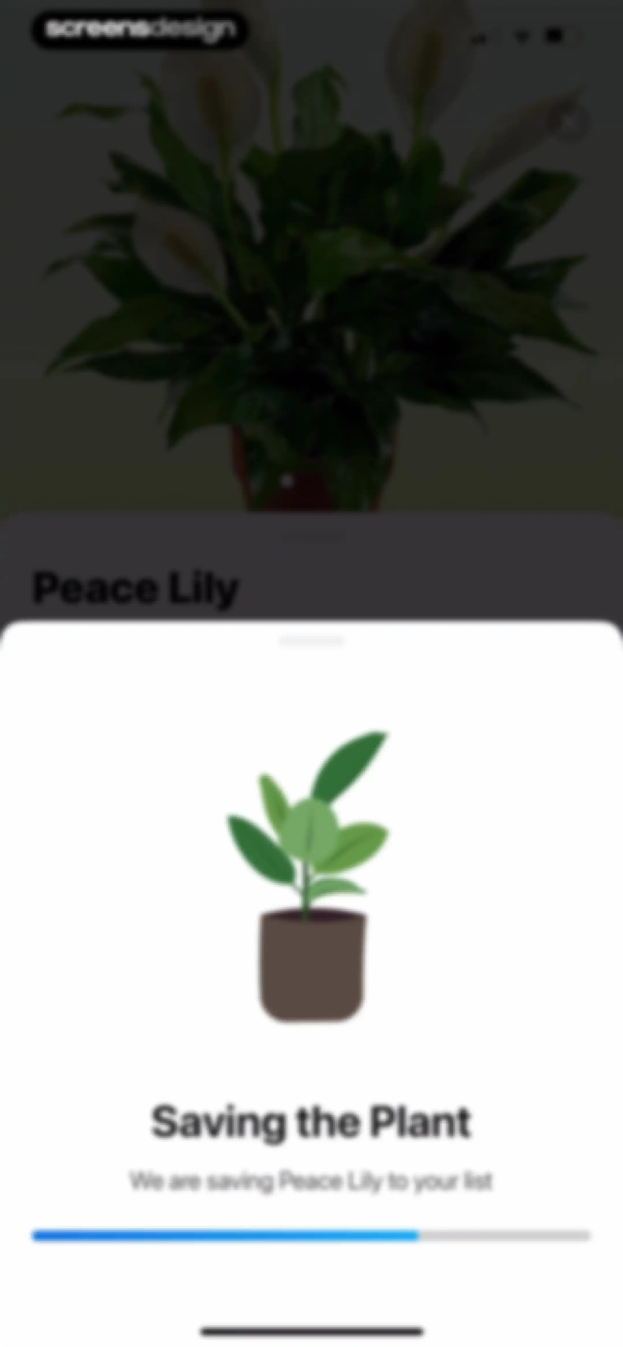 Plant App: Plant Identifier screen 100