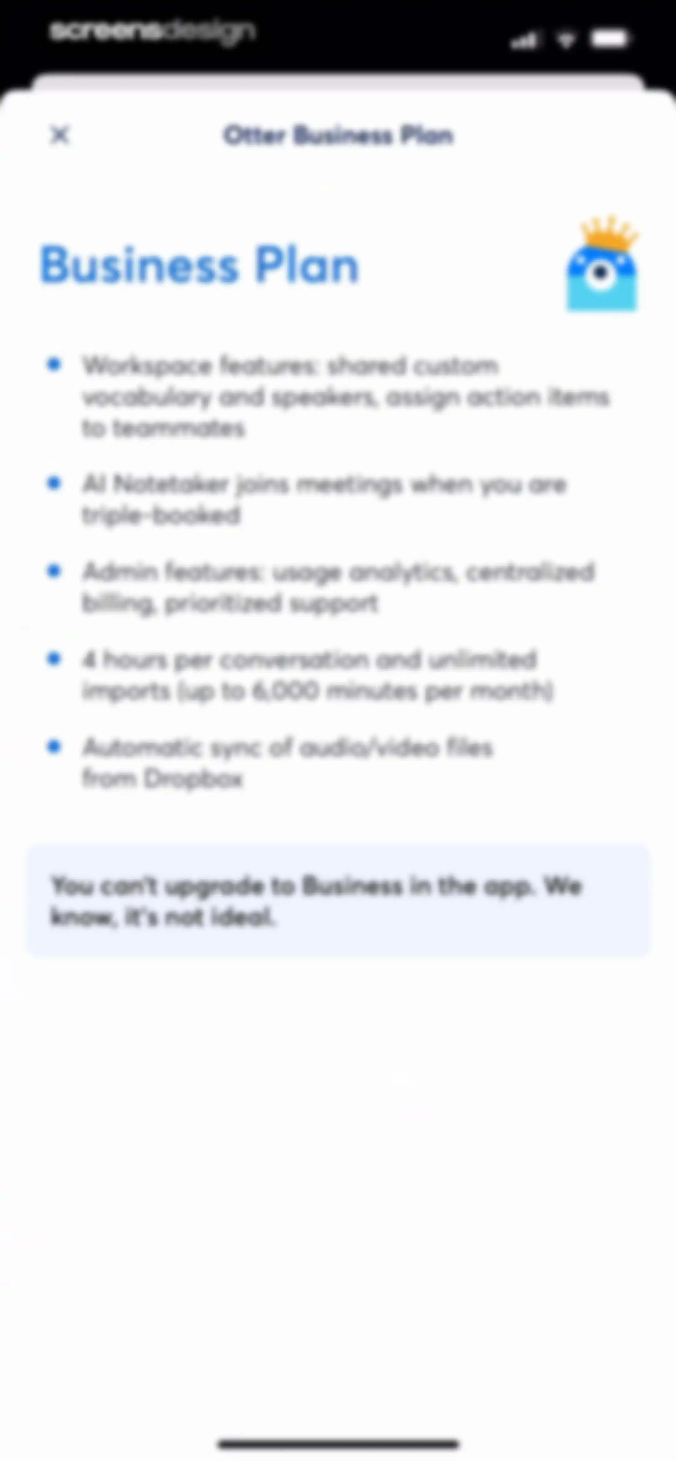 Otter Transcribe Voice Notes screen 139