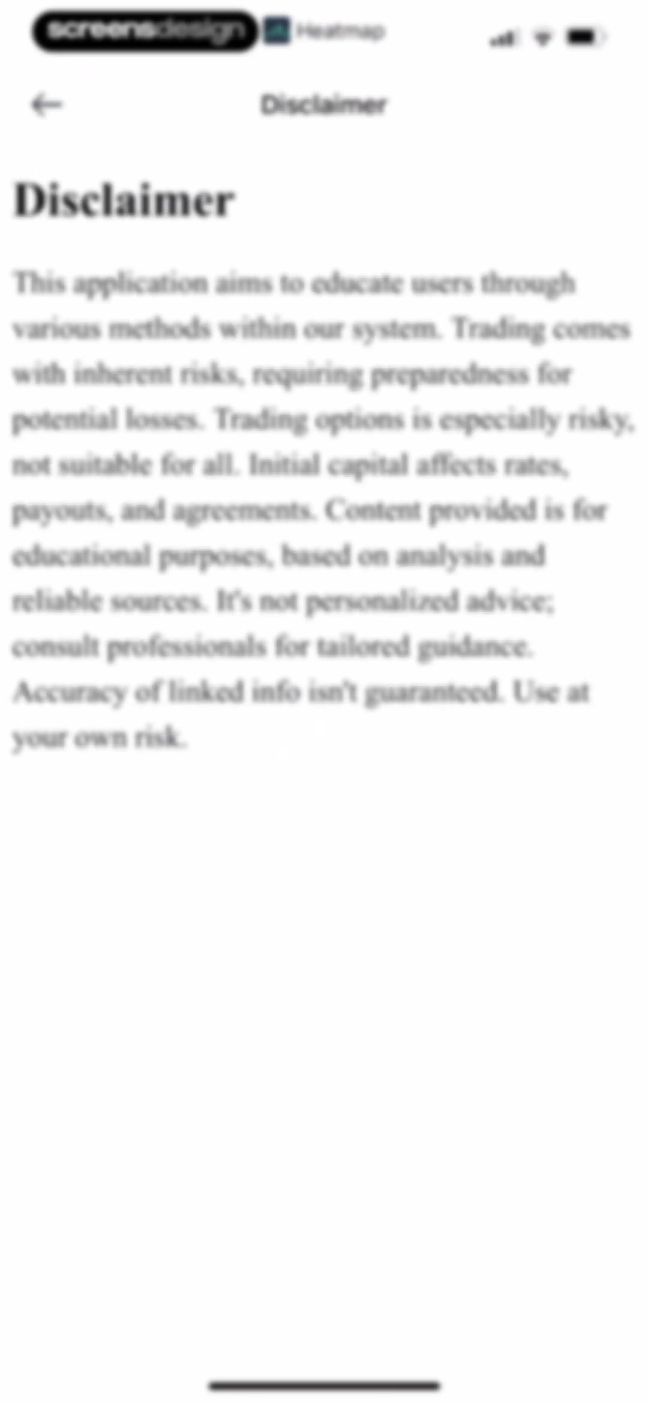 Trading Ideas Driven by AI screen 119
