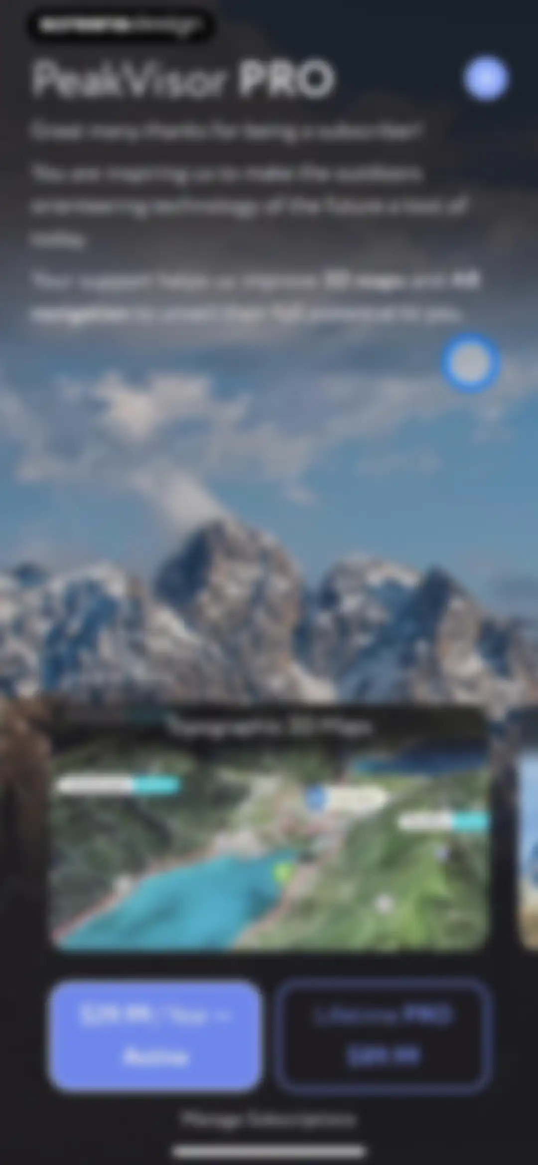 Hiking and Skiing - PeakVisor screen 22