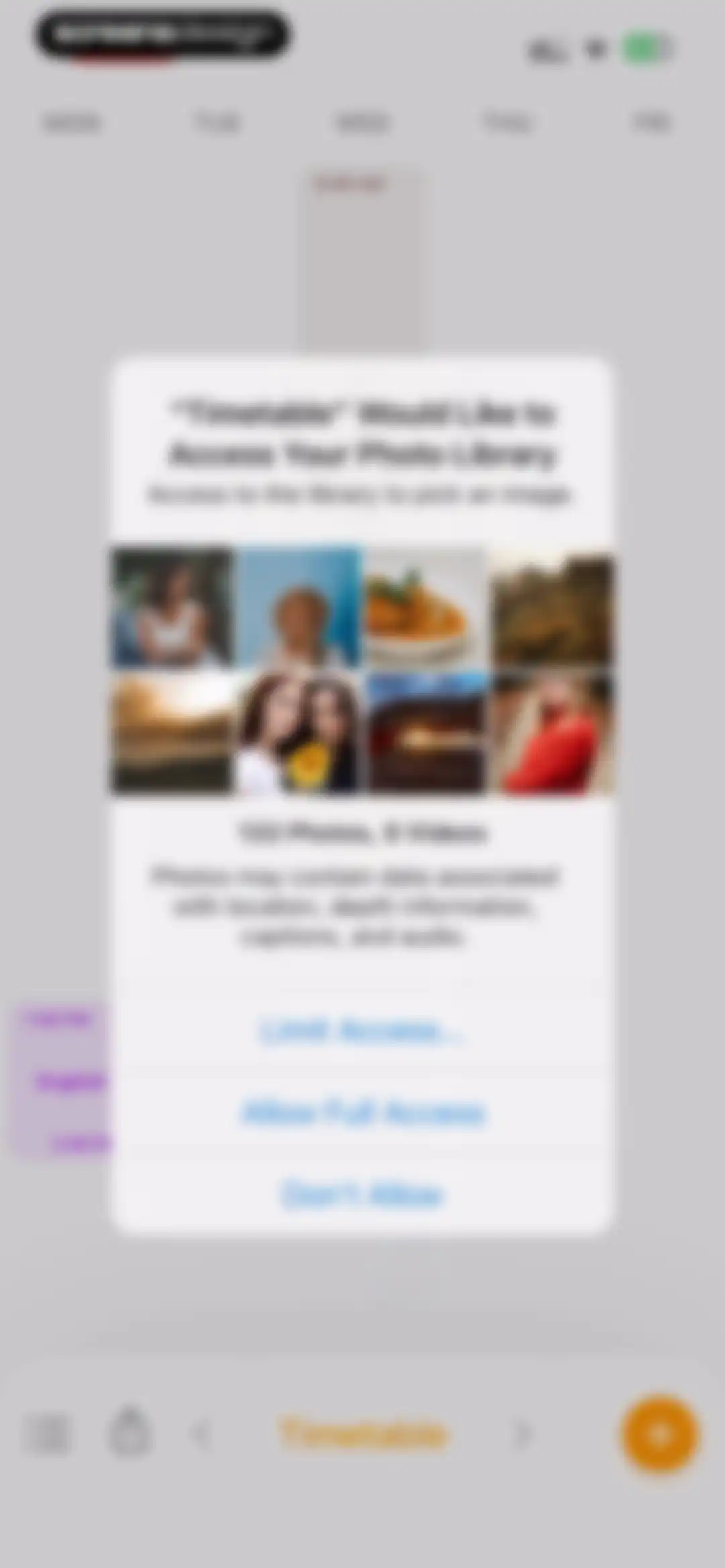 My Timetable - Quick & Simple screen 22