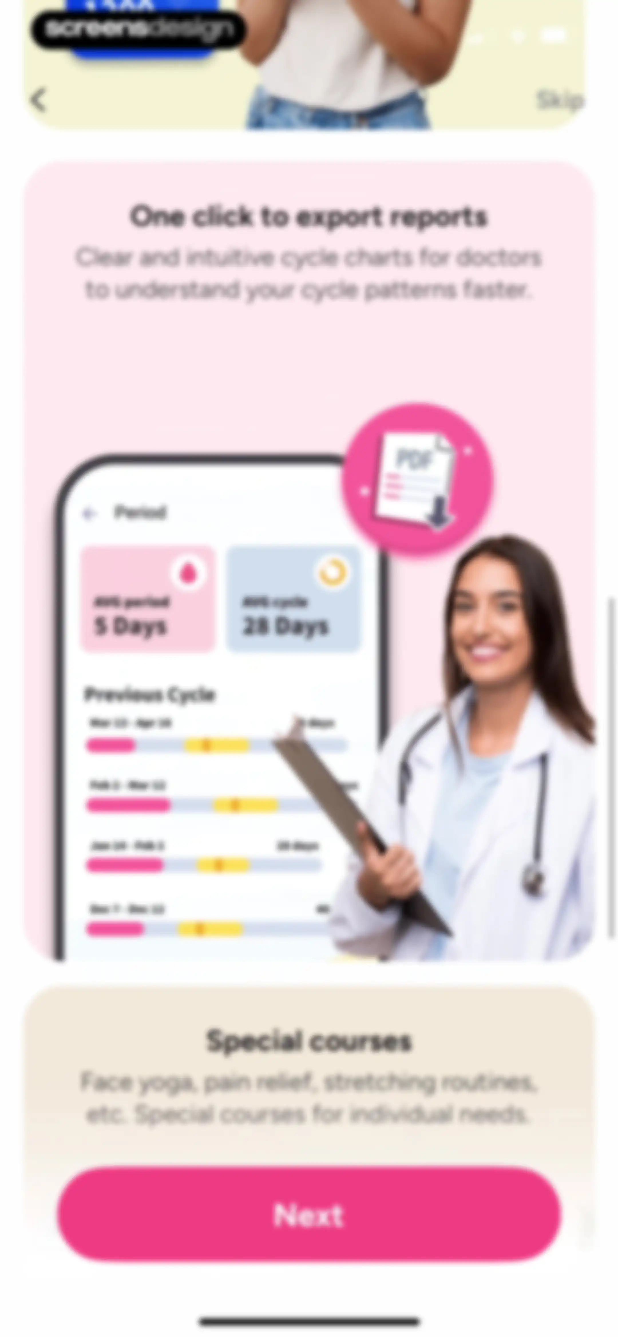 Period Tracker Period Calendar screen 23