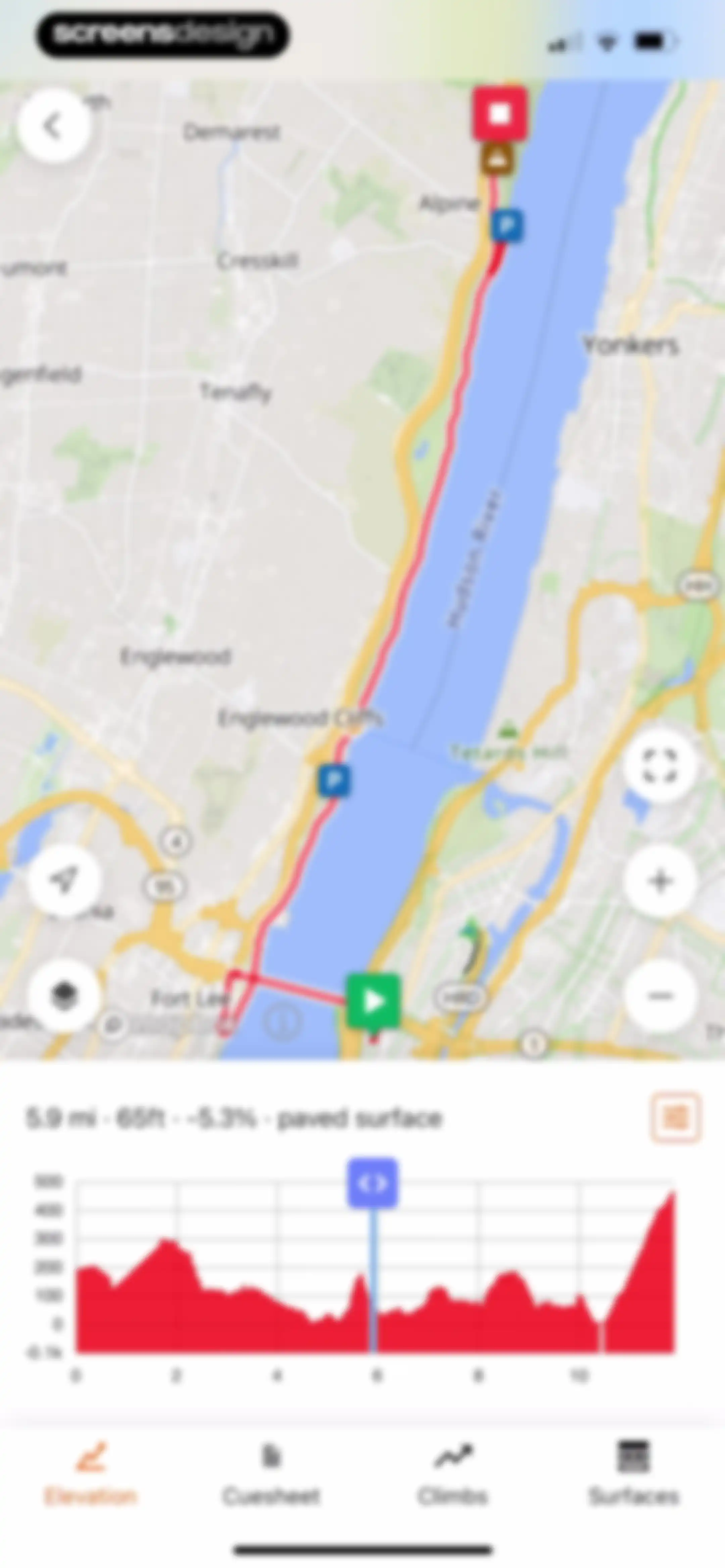 Ride with GPS: Bike Navigation screen 63