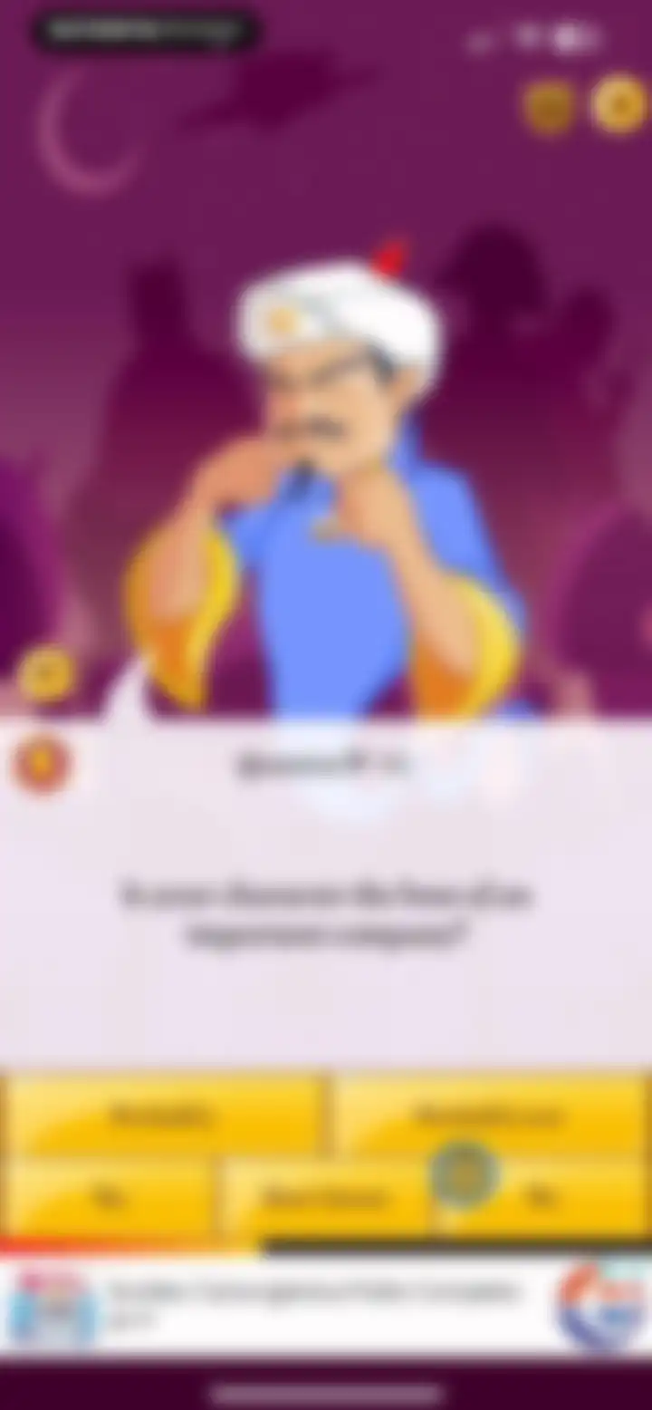 Akinator screen 16