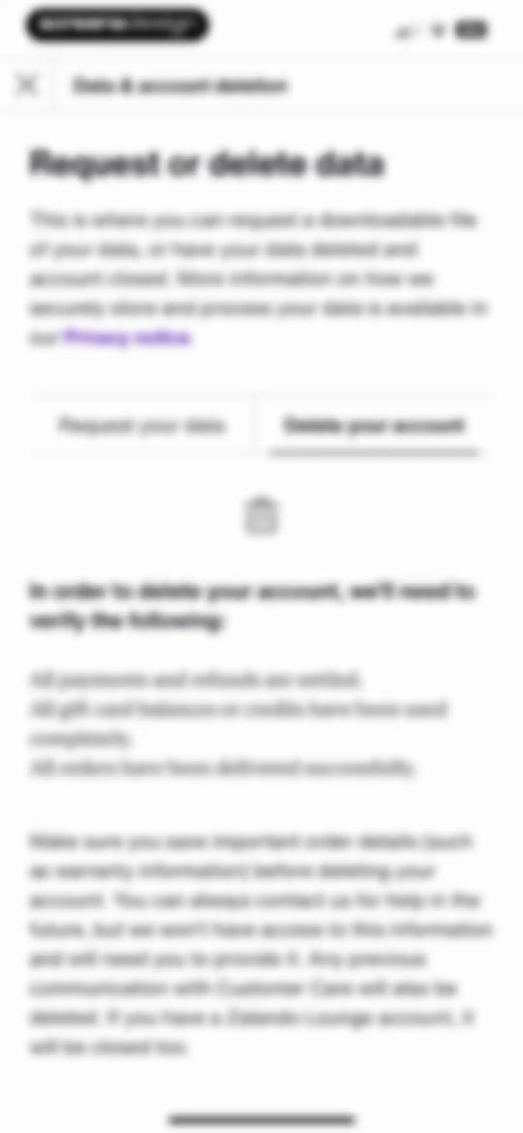 Zalando – Online fashion screen 138