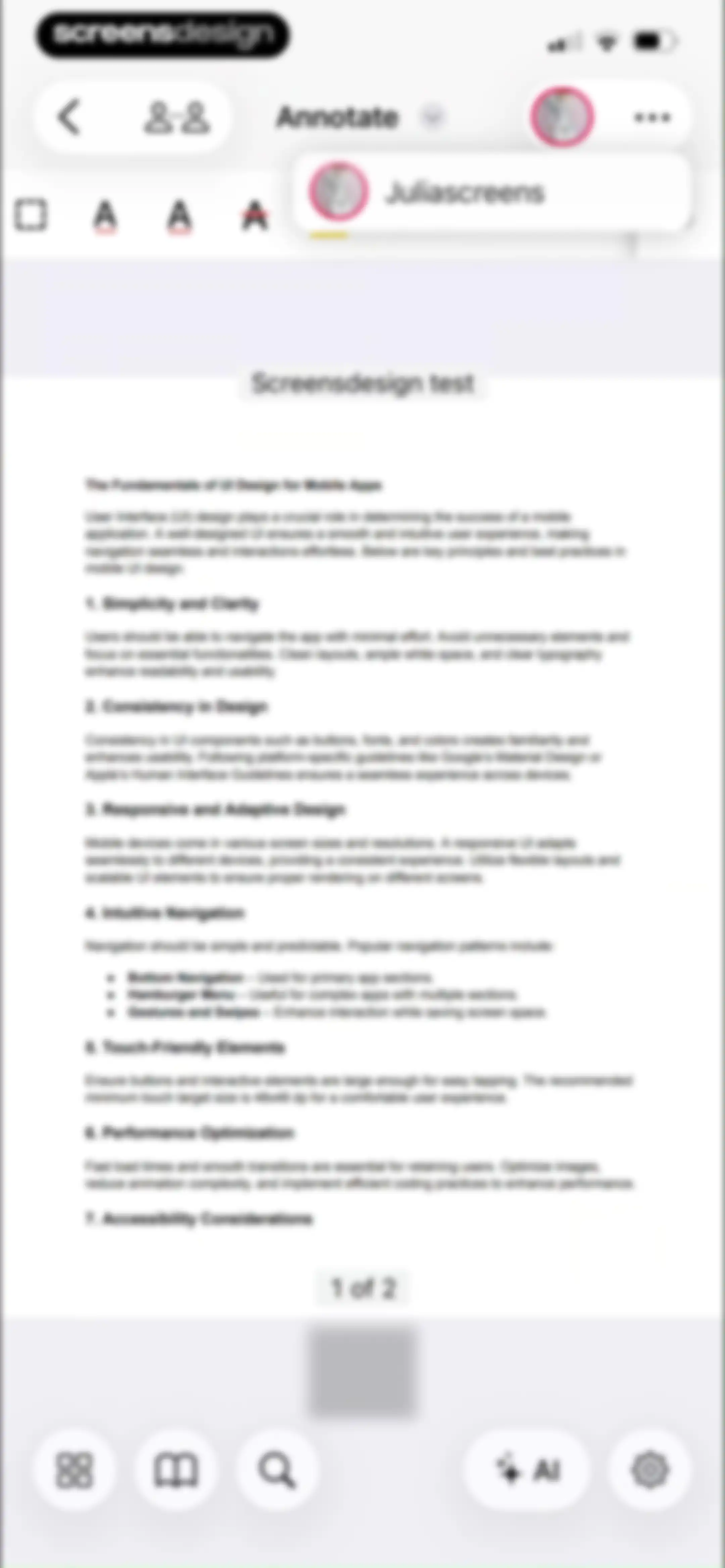 PDF Editor ® screen 128