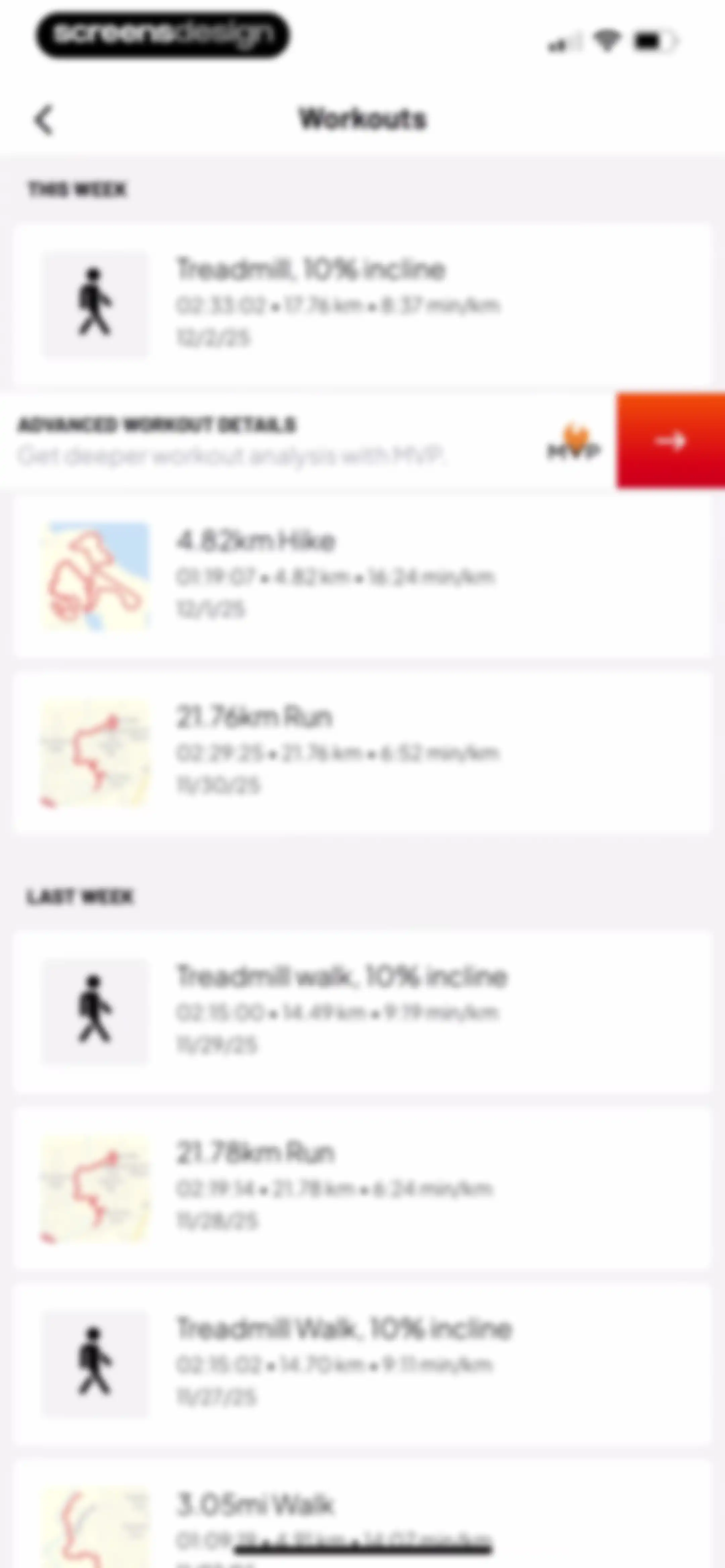 Map My Run GPS Running Tracker screen 58