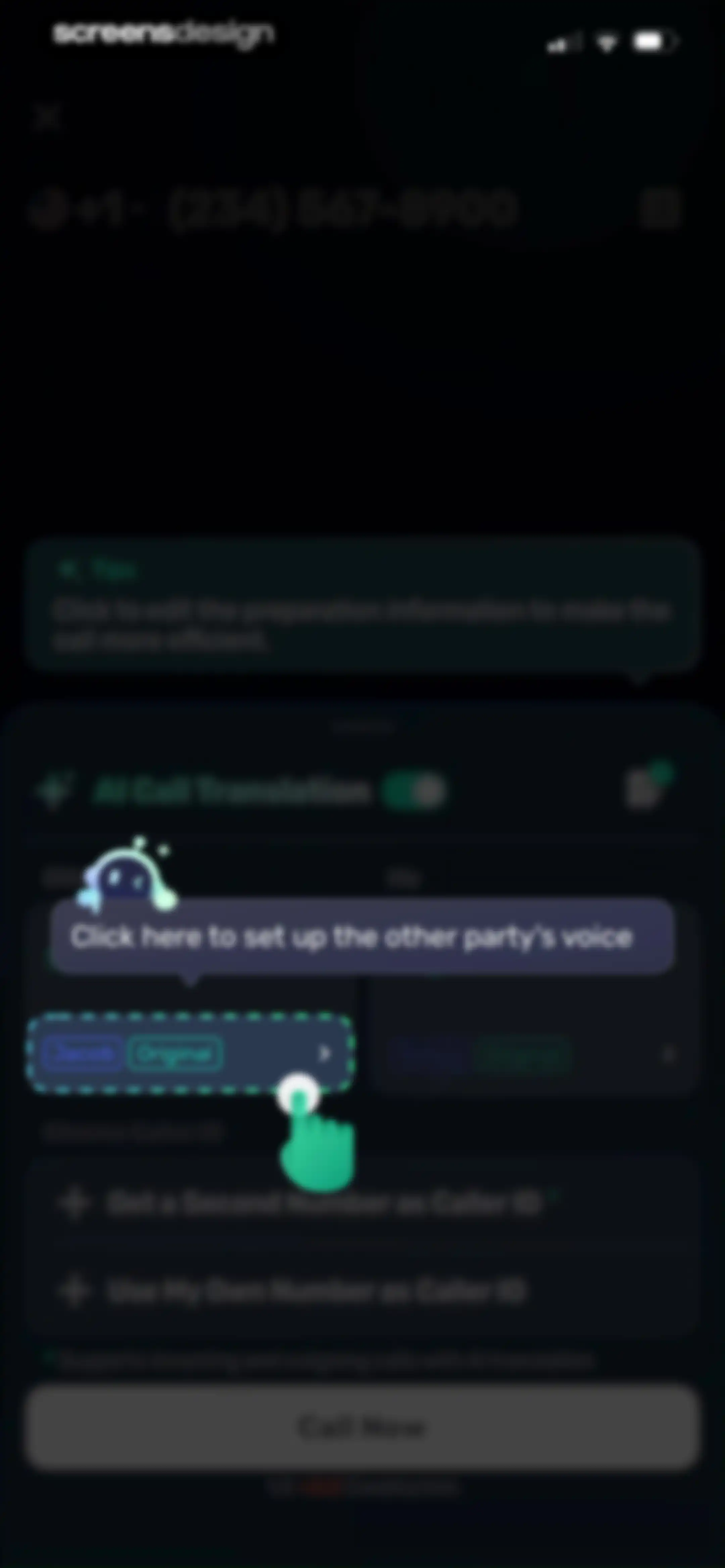 AI Phone:Call&Voice Translator screen 64