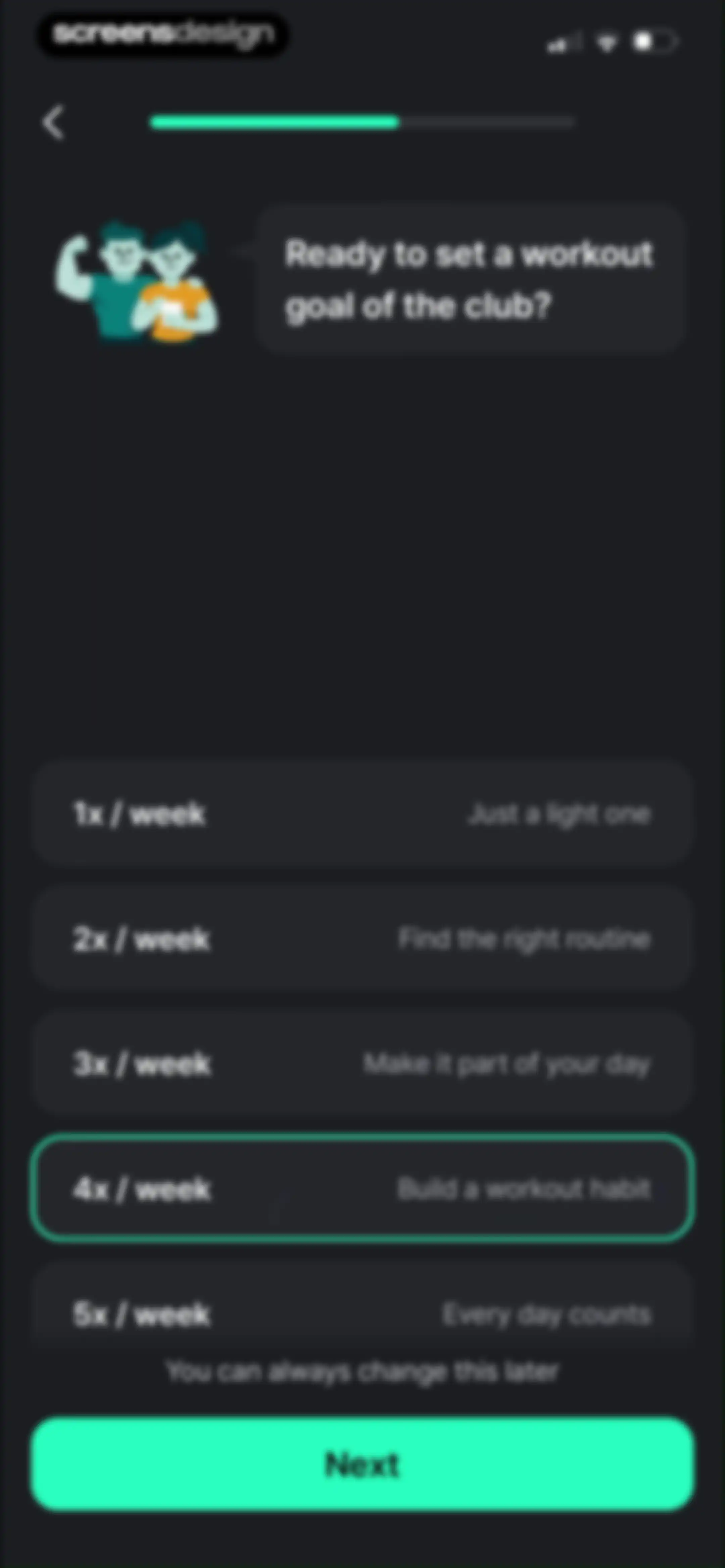 Planfit AI Gym Workout Planner screen 213