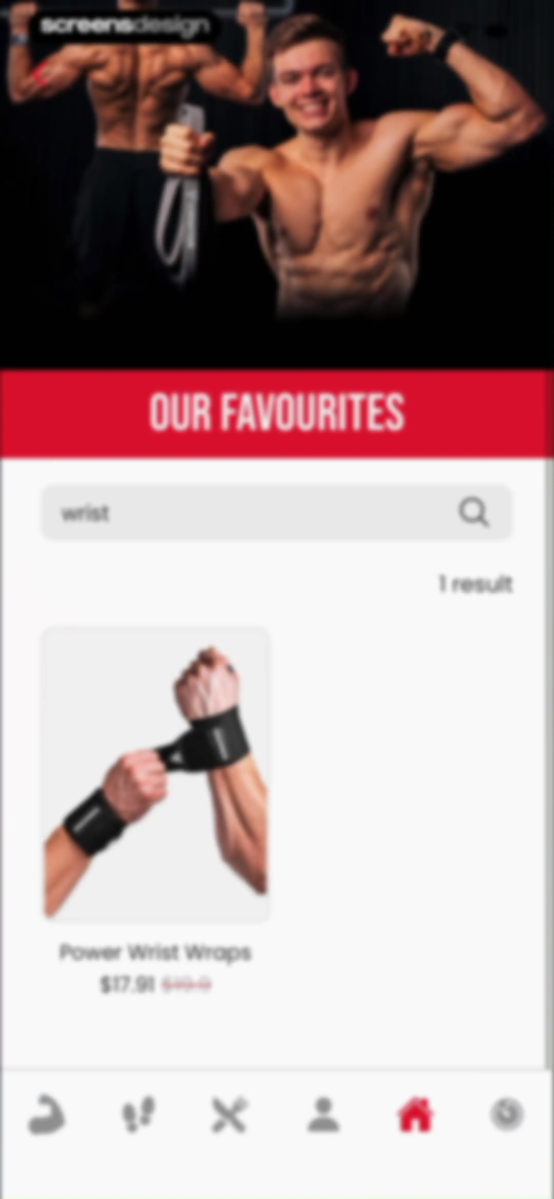 90 Day Challenge screen 115
