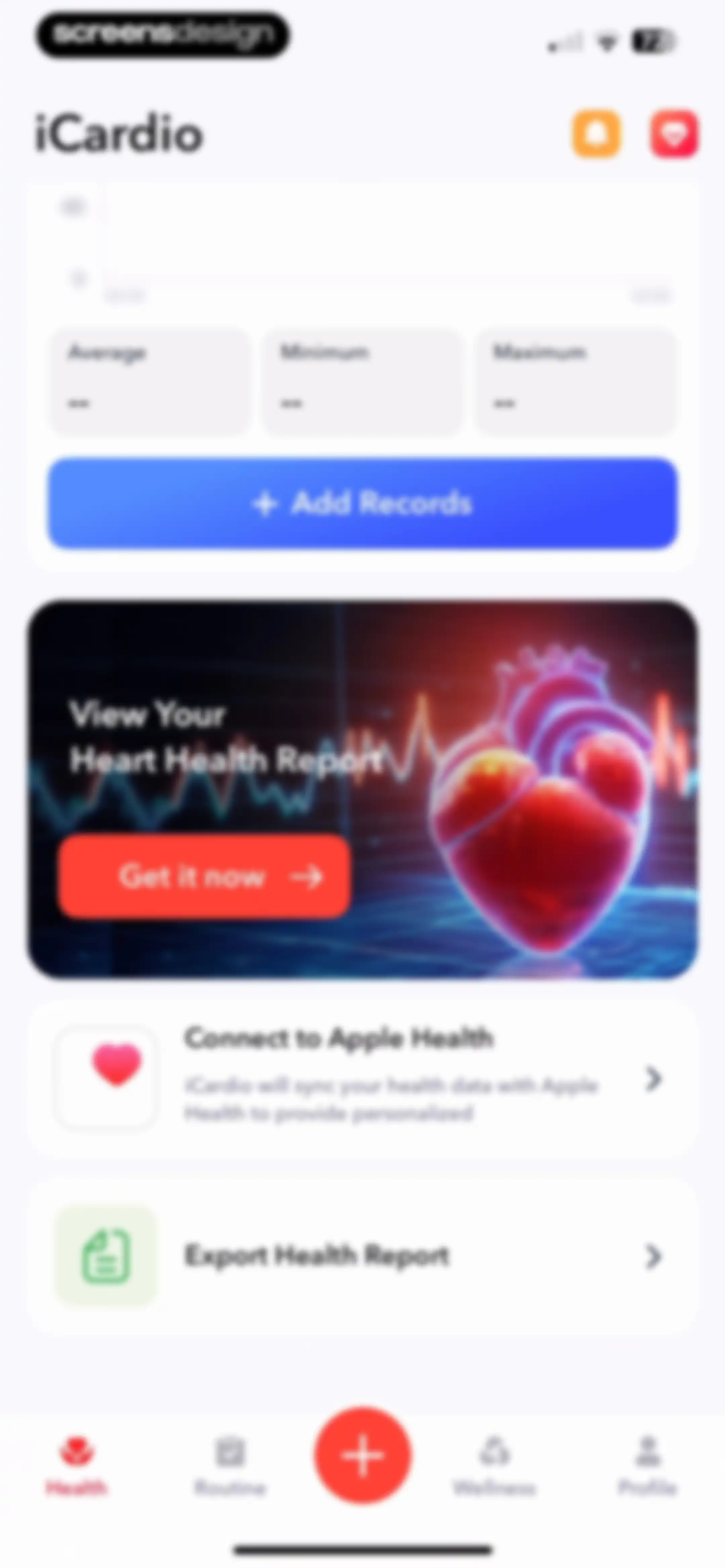 iCardio - Heart Rate Tracker screen 50