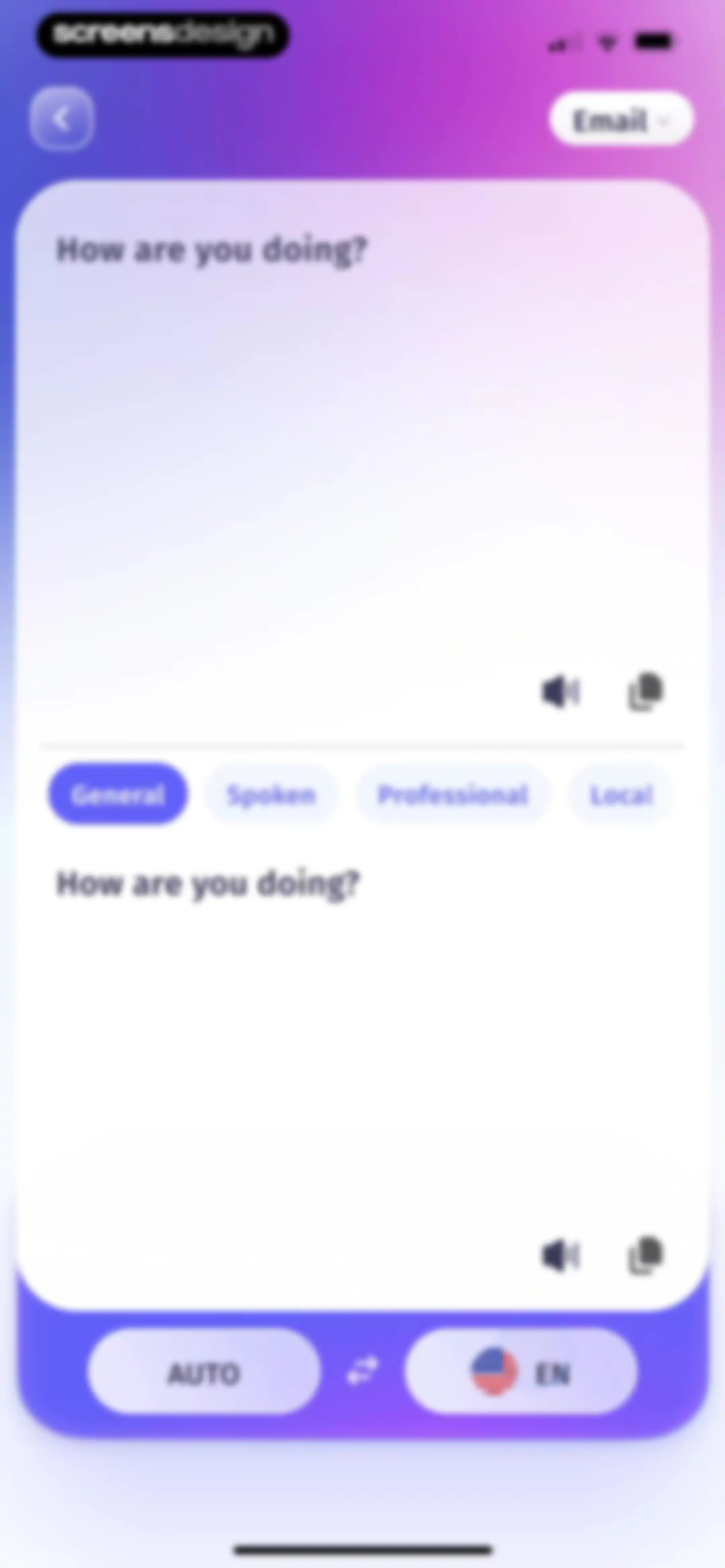 eTranslator-AI Translate screen 21