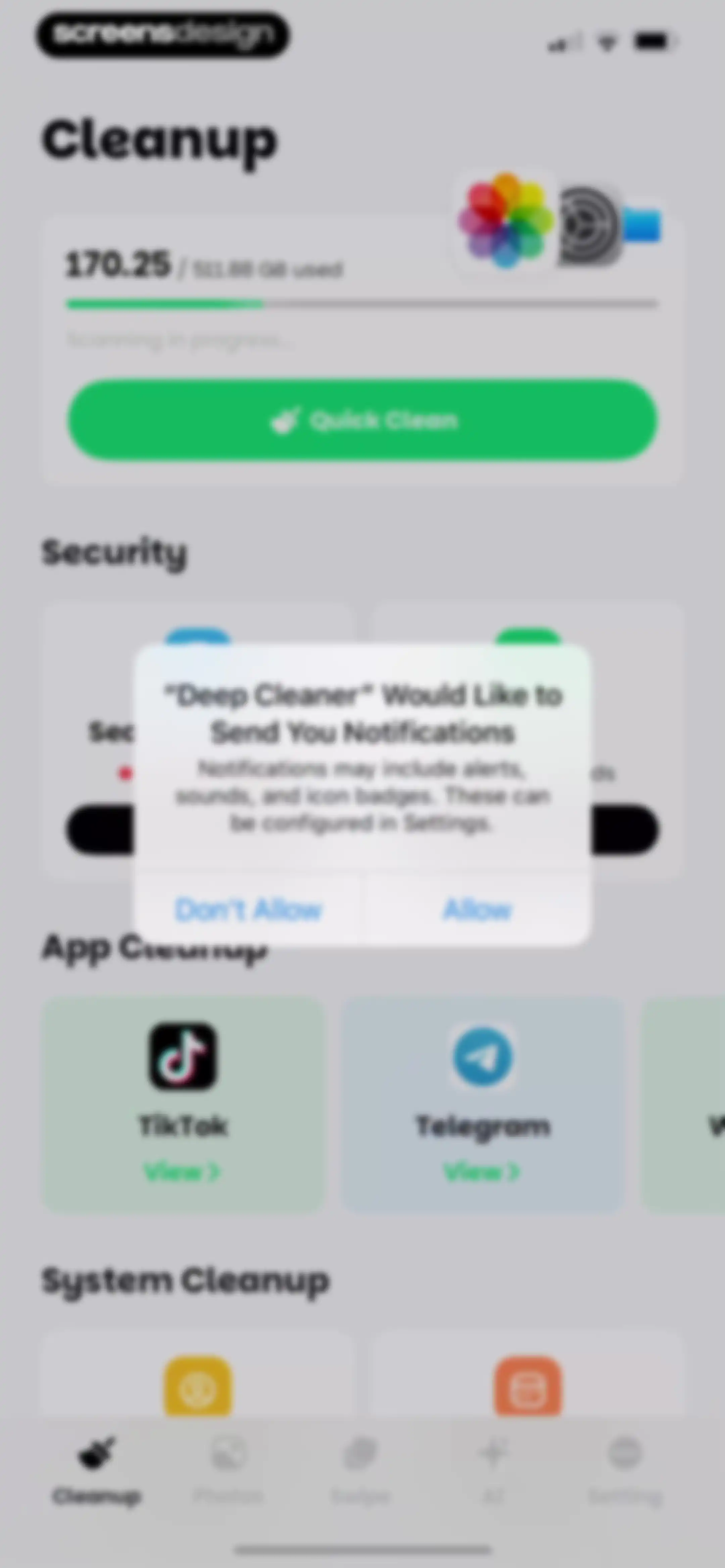 Deep Cleaner - Phone Cleaning screen 8