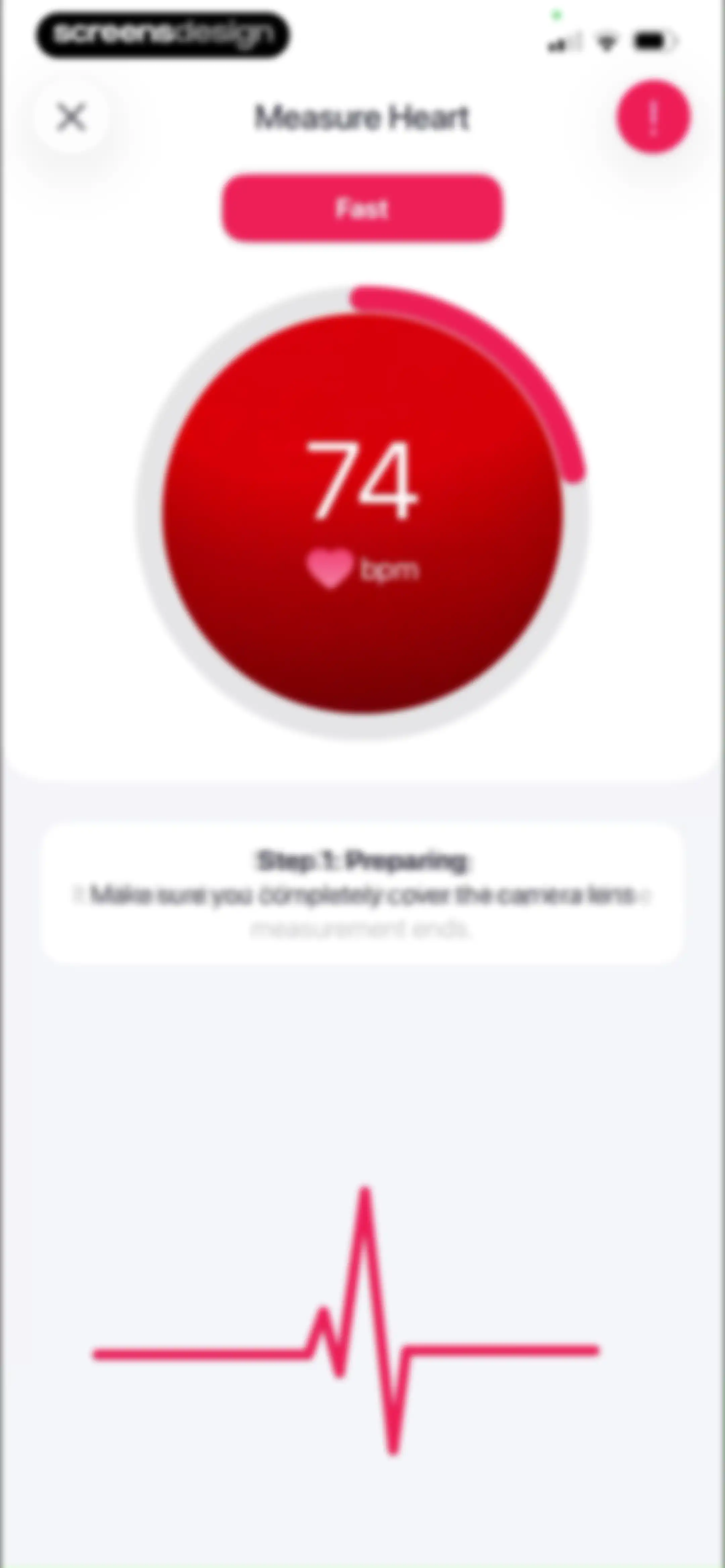 iCardiac: Heart Rate & Health screen 19
