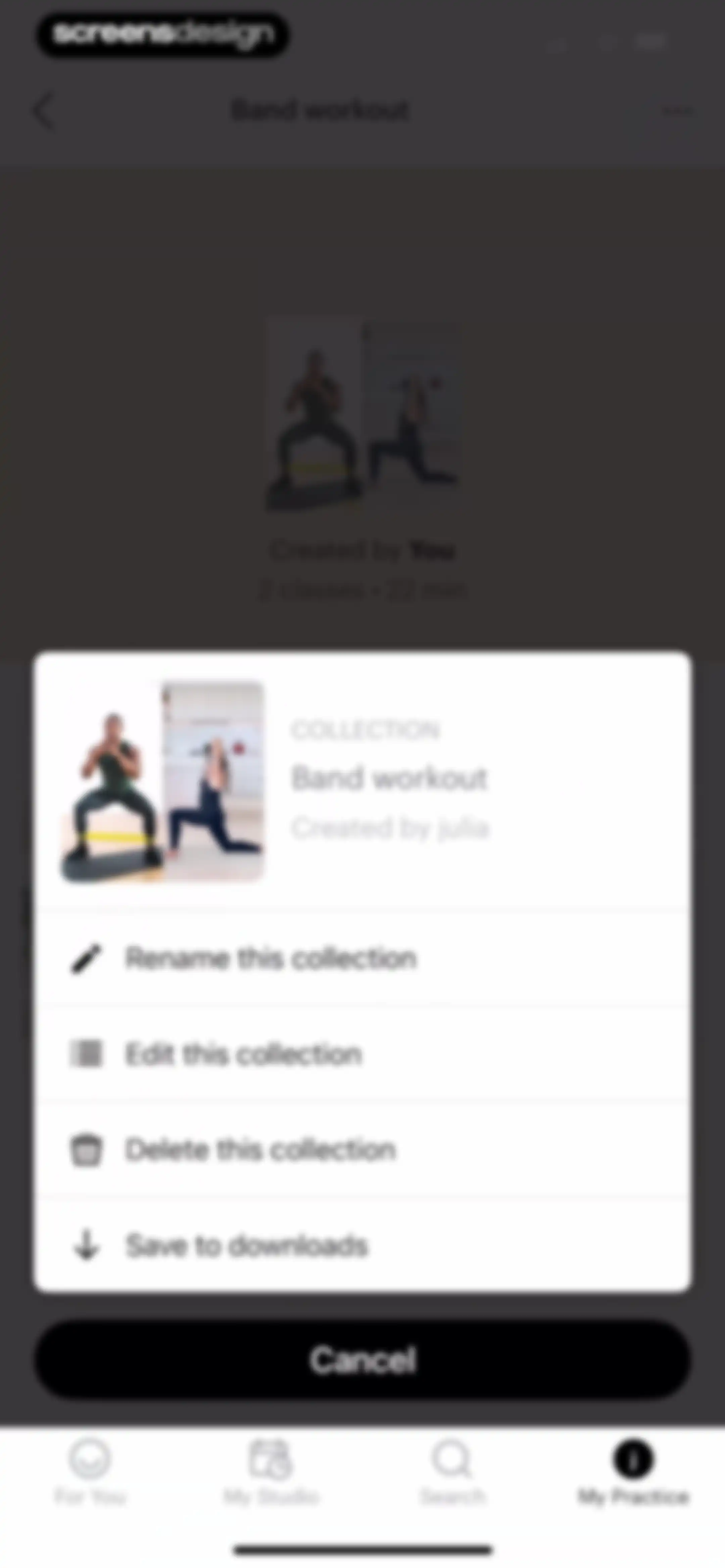 Glo | Yoga and Meditation App screen 116