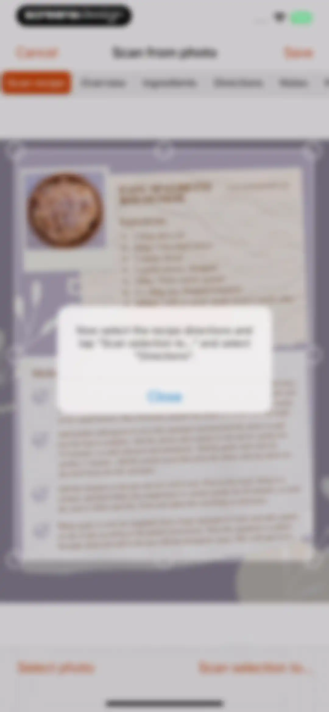 Recipe Keeper screen 17