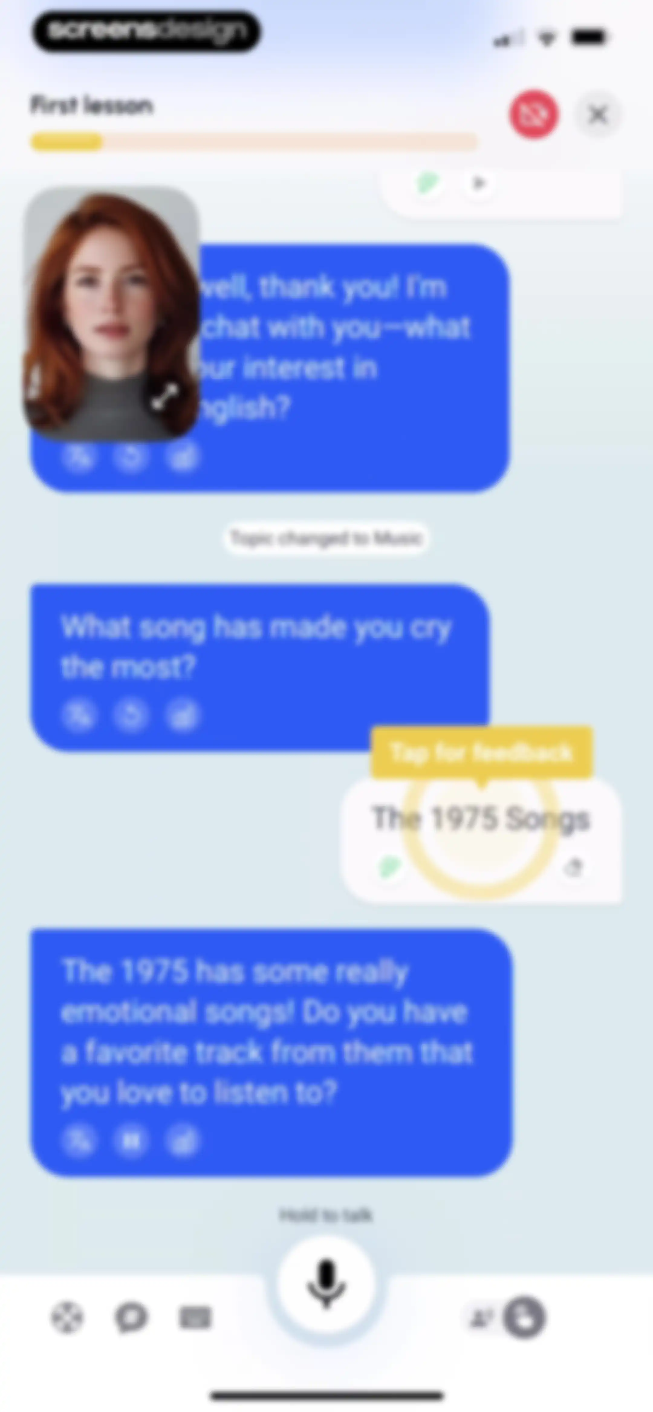 Speak English with Loora AI screen 51