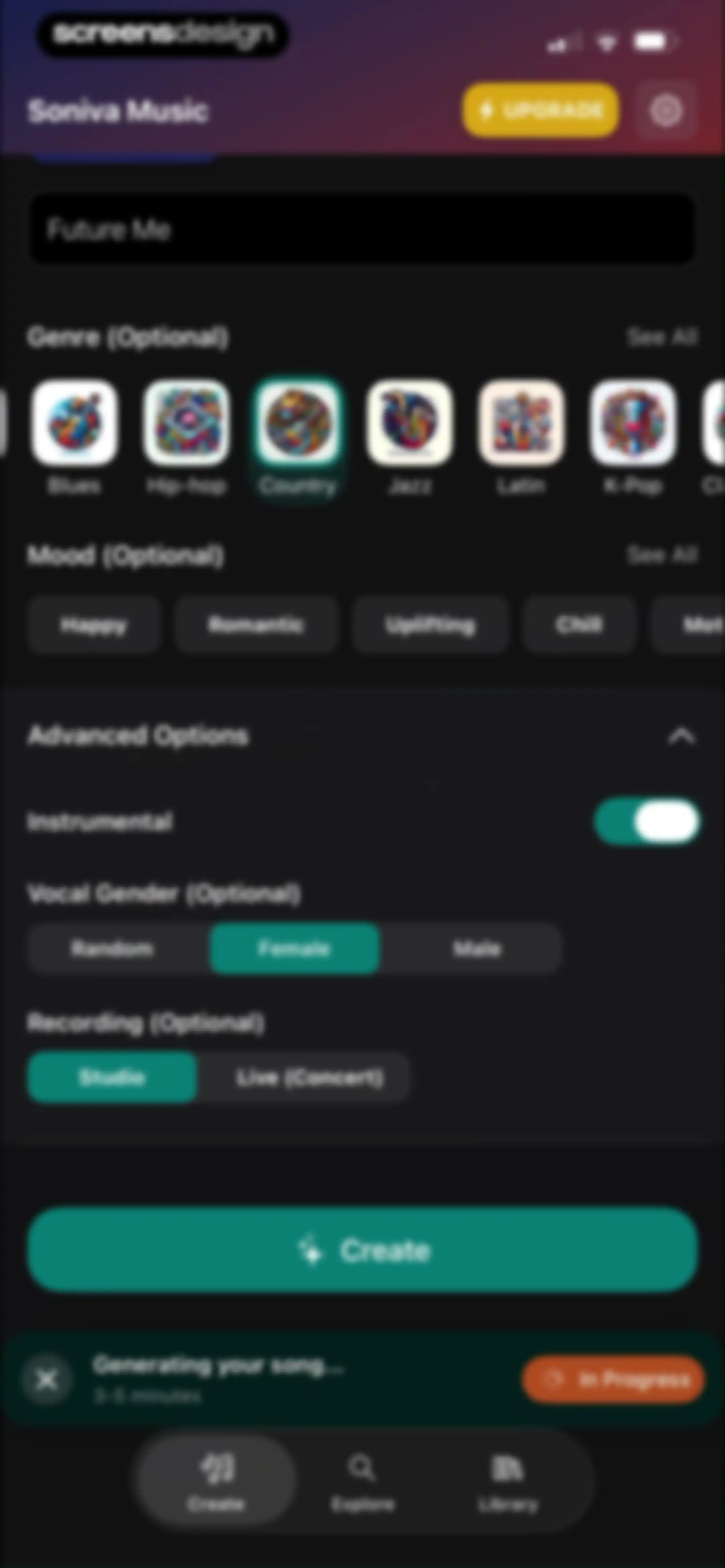 AI Song Maker - Soniva Music screen 23