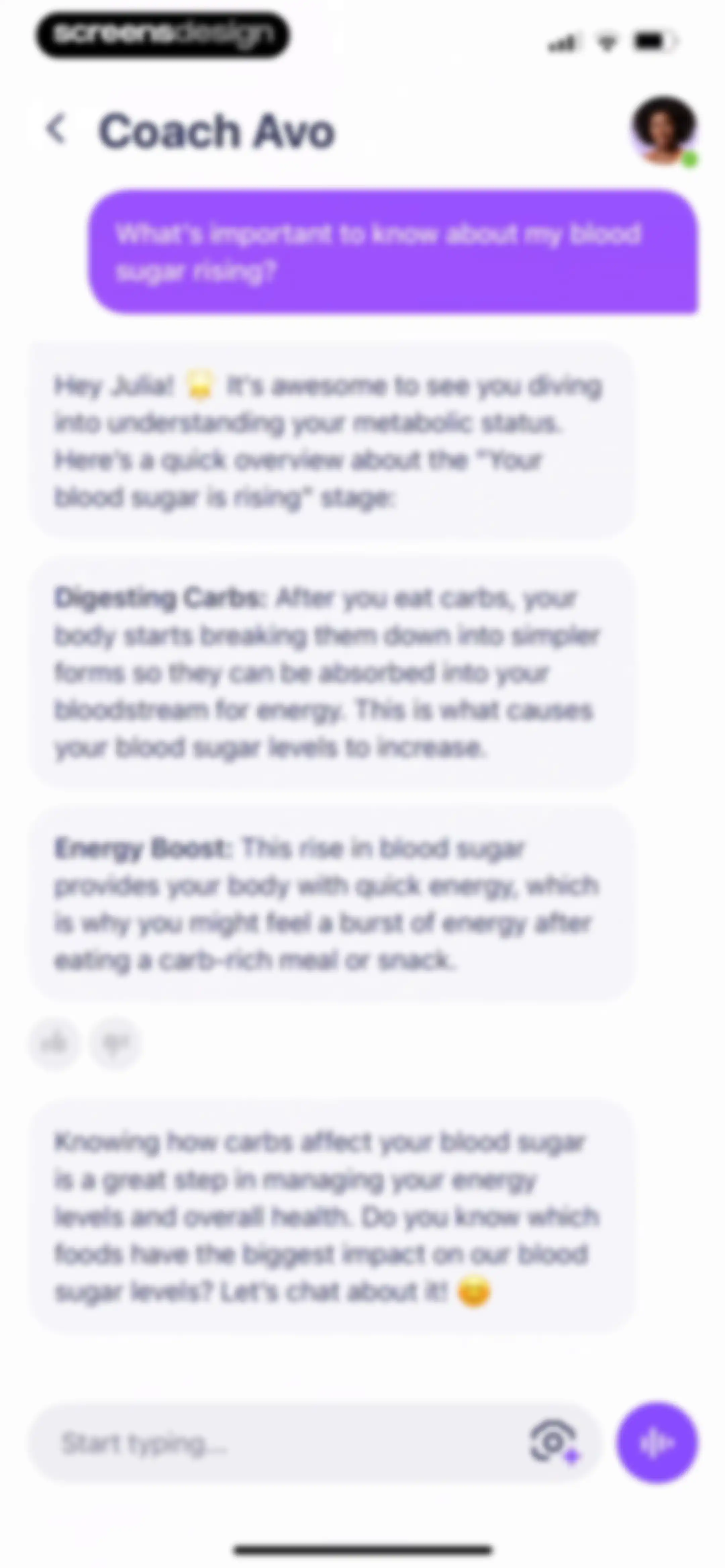 Simple: AI Weight Loss Coach screen 102