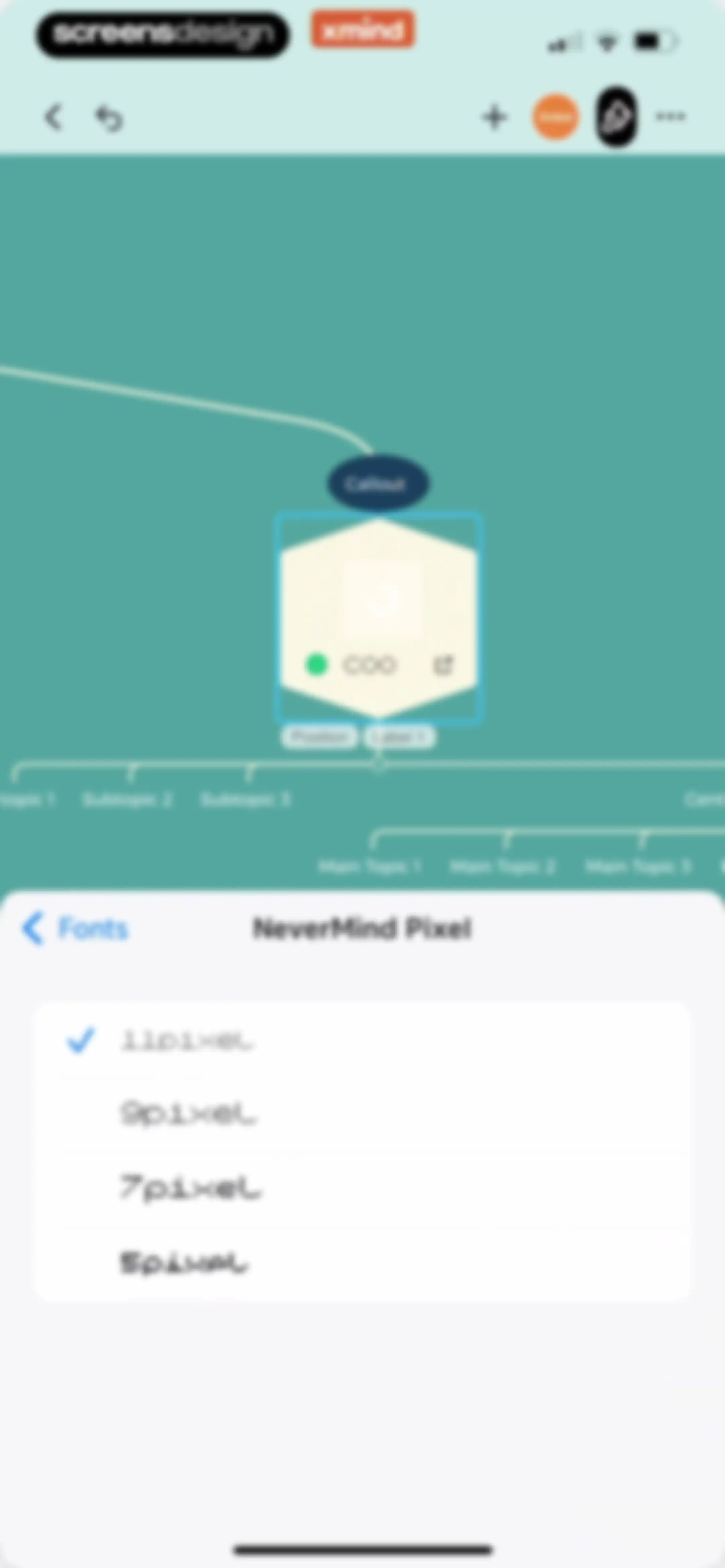 Xmind: AI Mind Map, Brainstorm screen 62