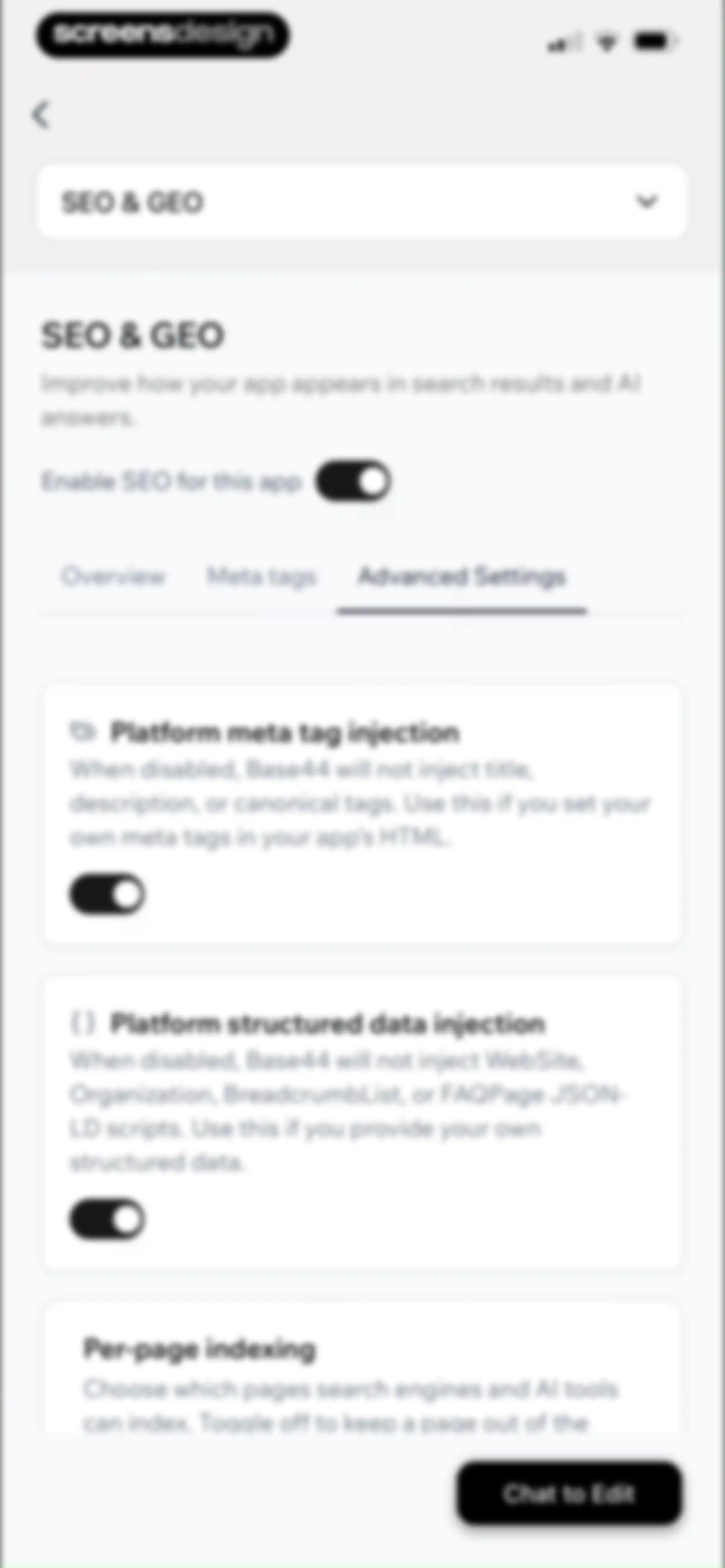 Base44: Build with AI screen 86