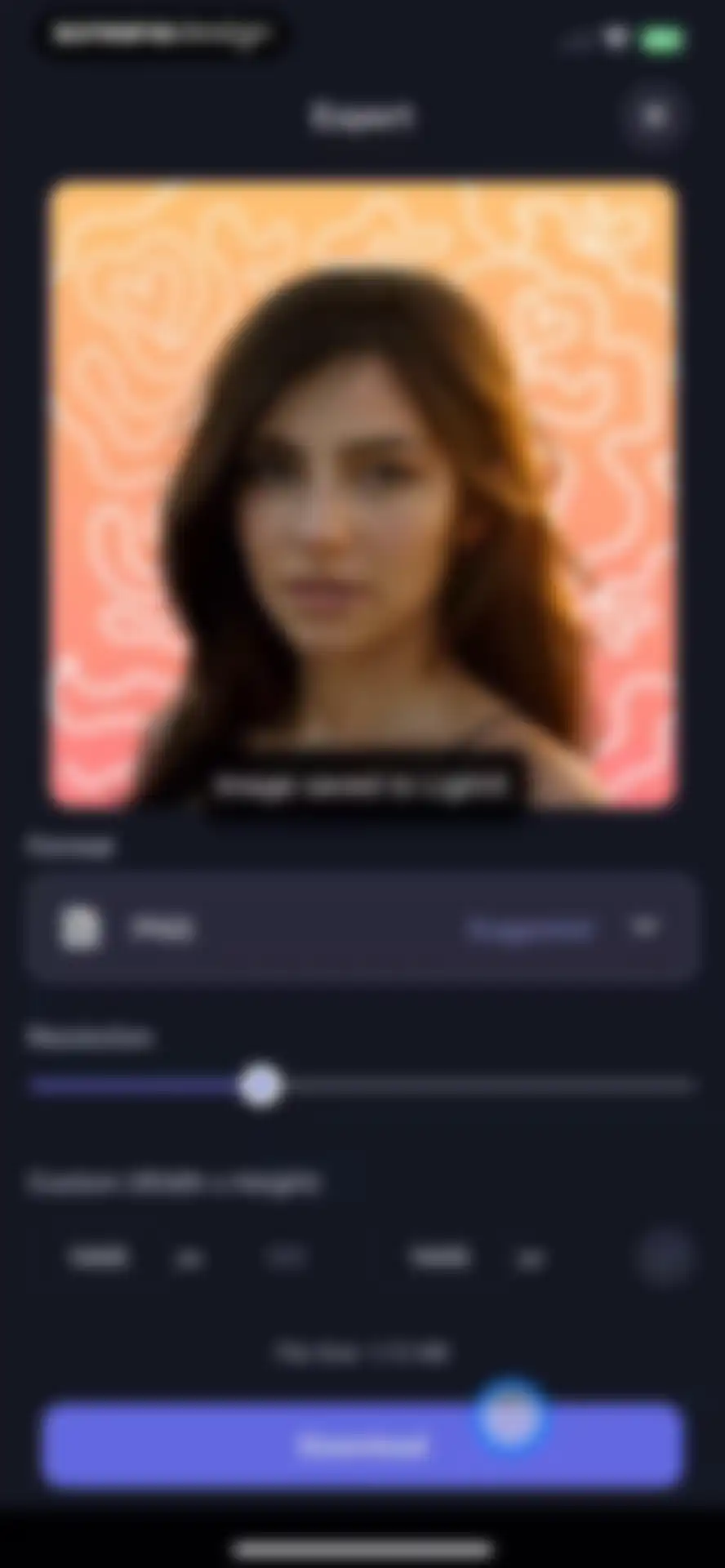 LightX: AI Generator & Editor screen 101