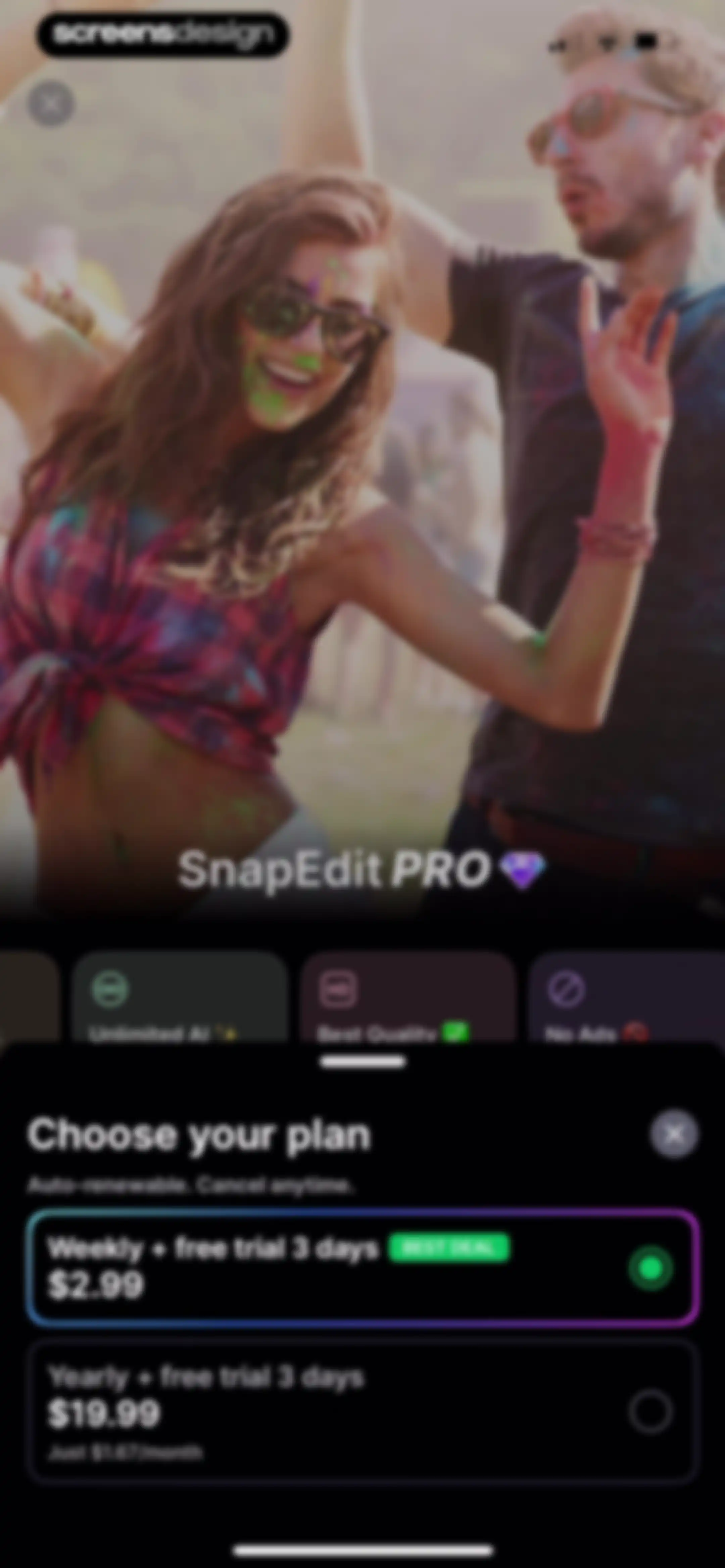 SnapEdit: Photo Editor AI screen 6