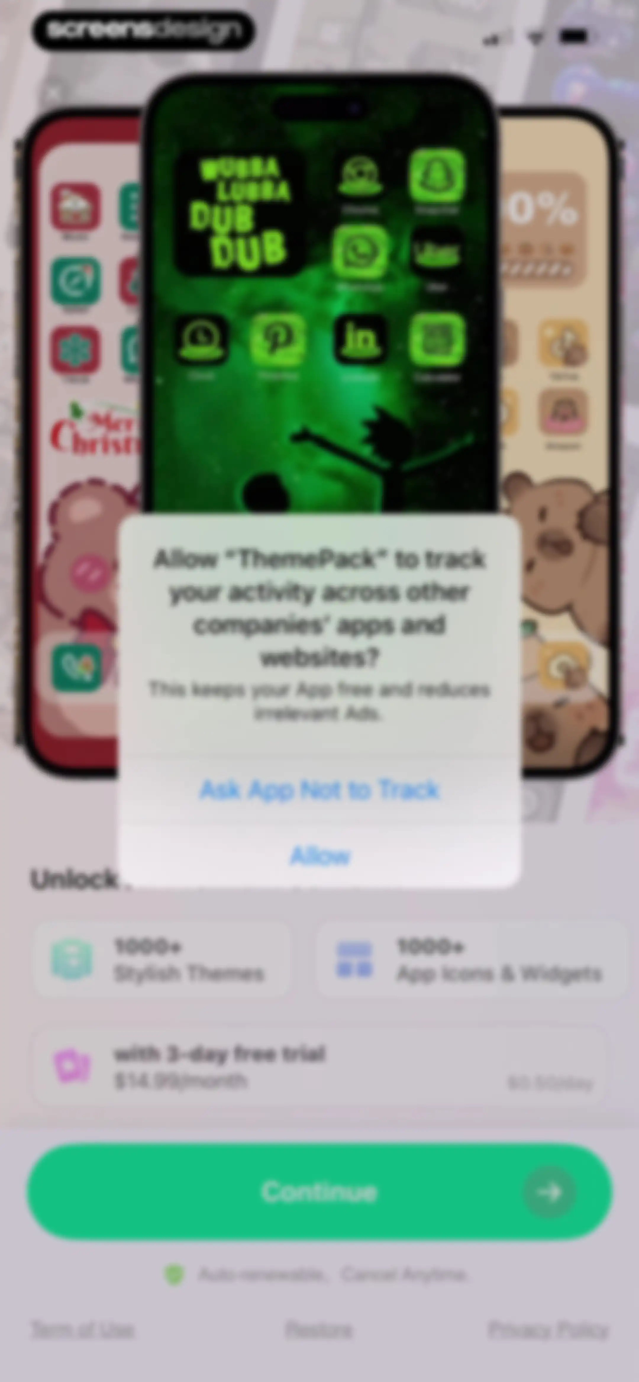 ThemePack: Widgets & Wallpaper screen 1