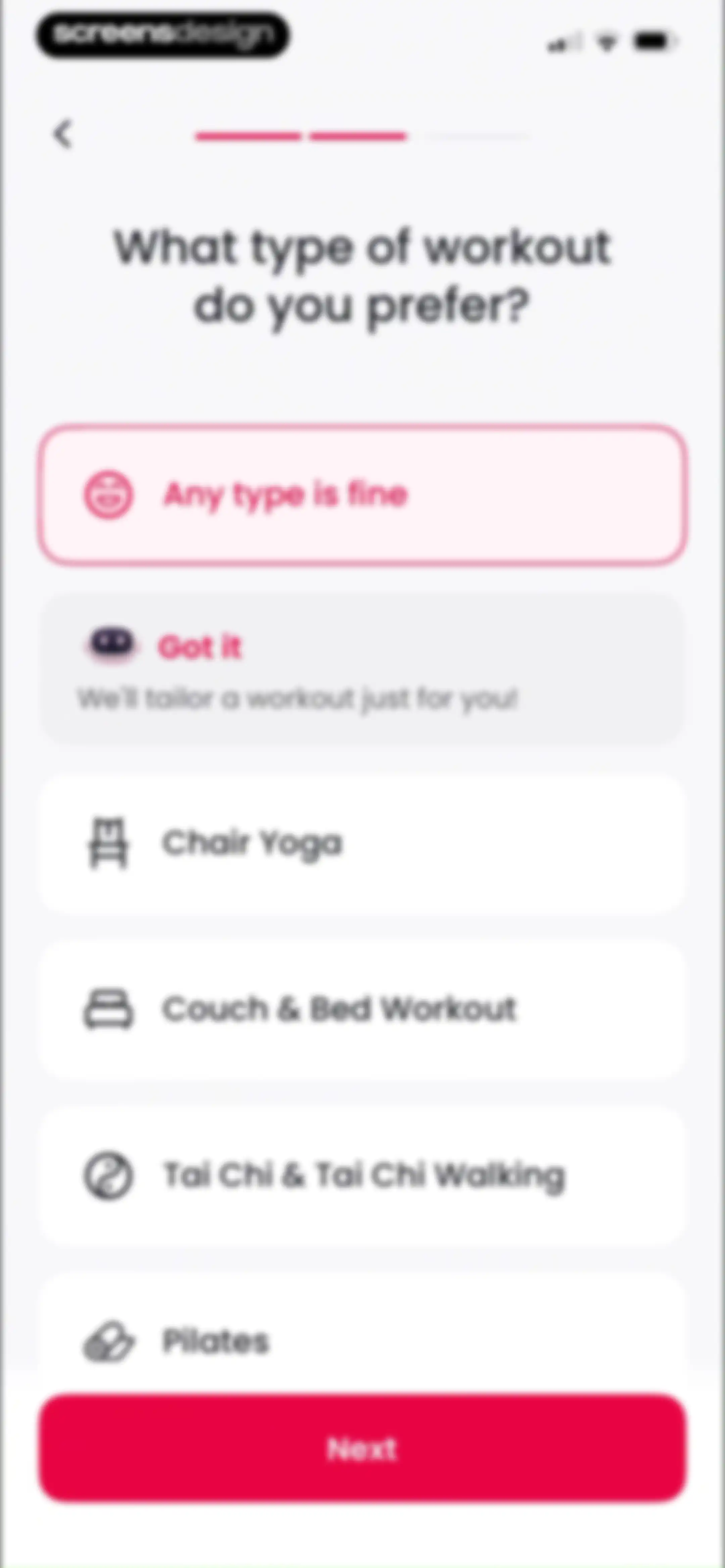 ChillFit: Home Workout Planner screen 19