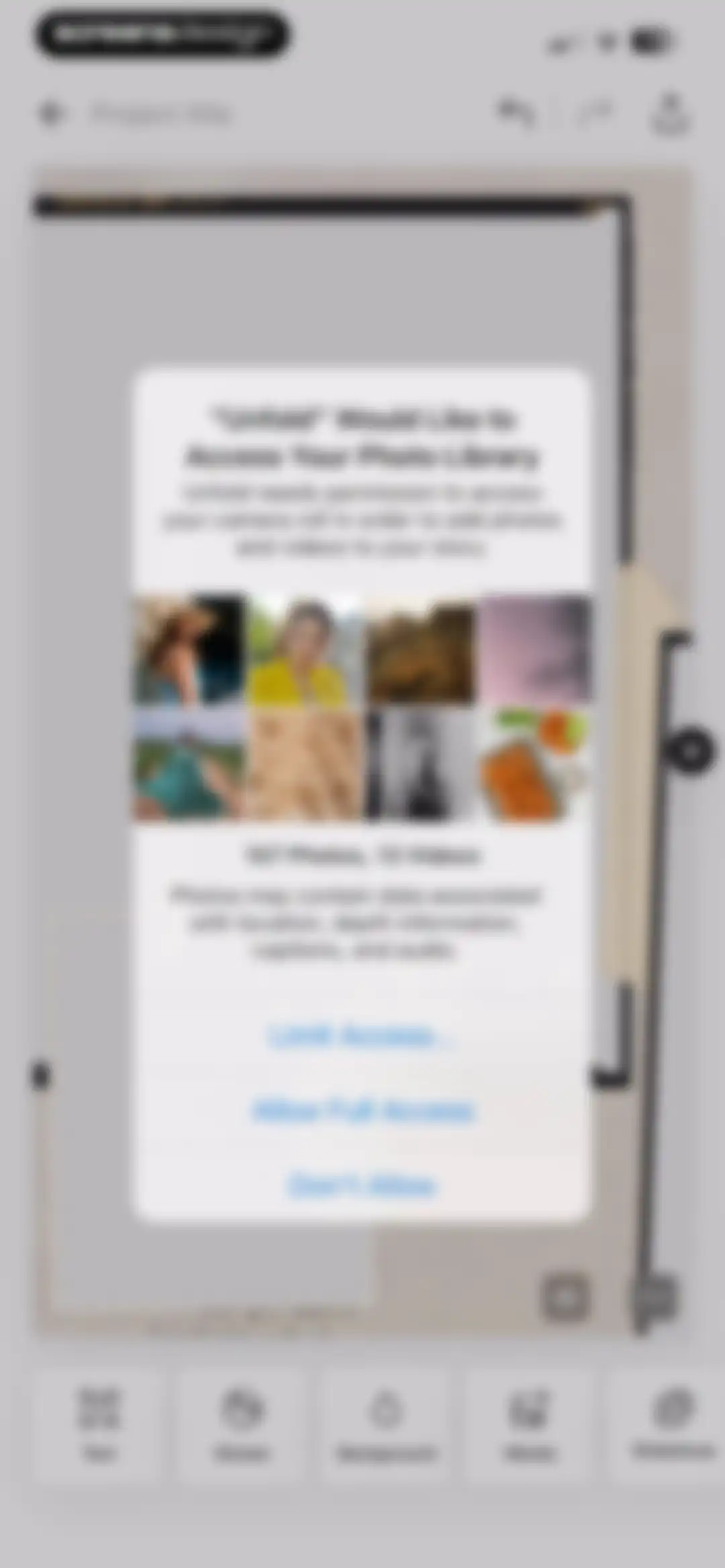 Unfold: Reels & Story Maker screen 13