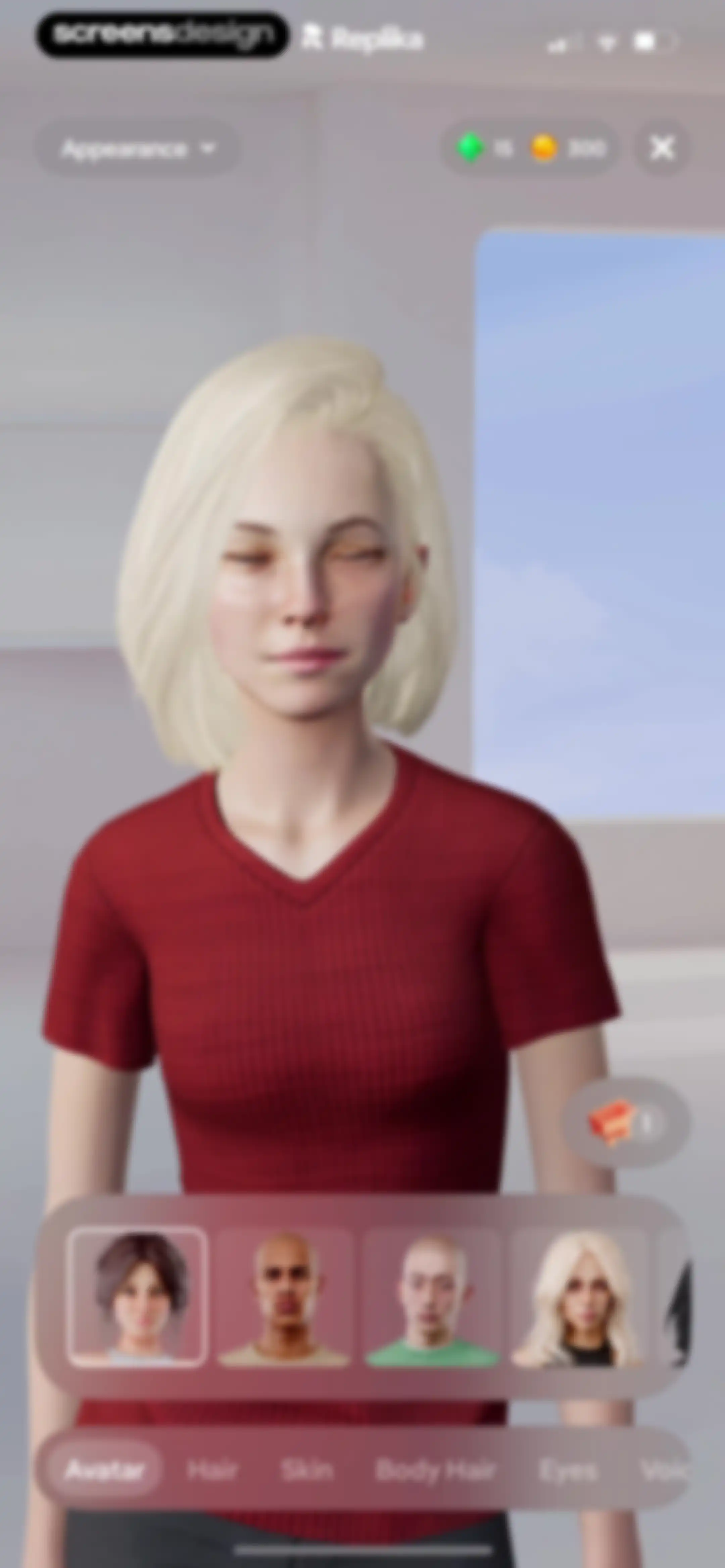 Replika - AI Companion Chat screen 76