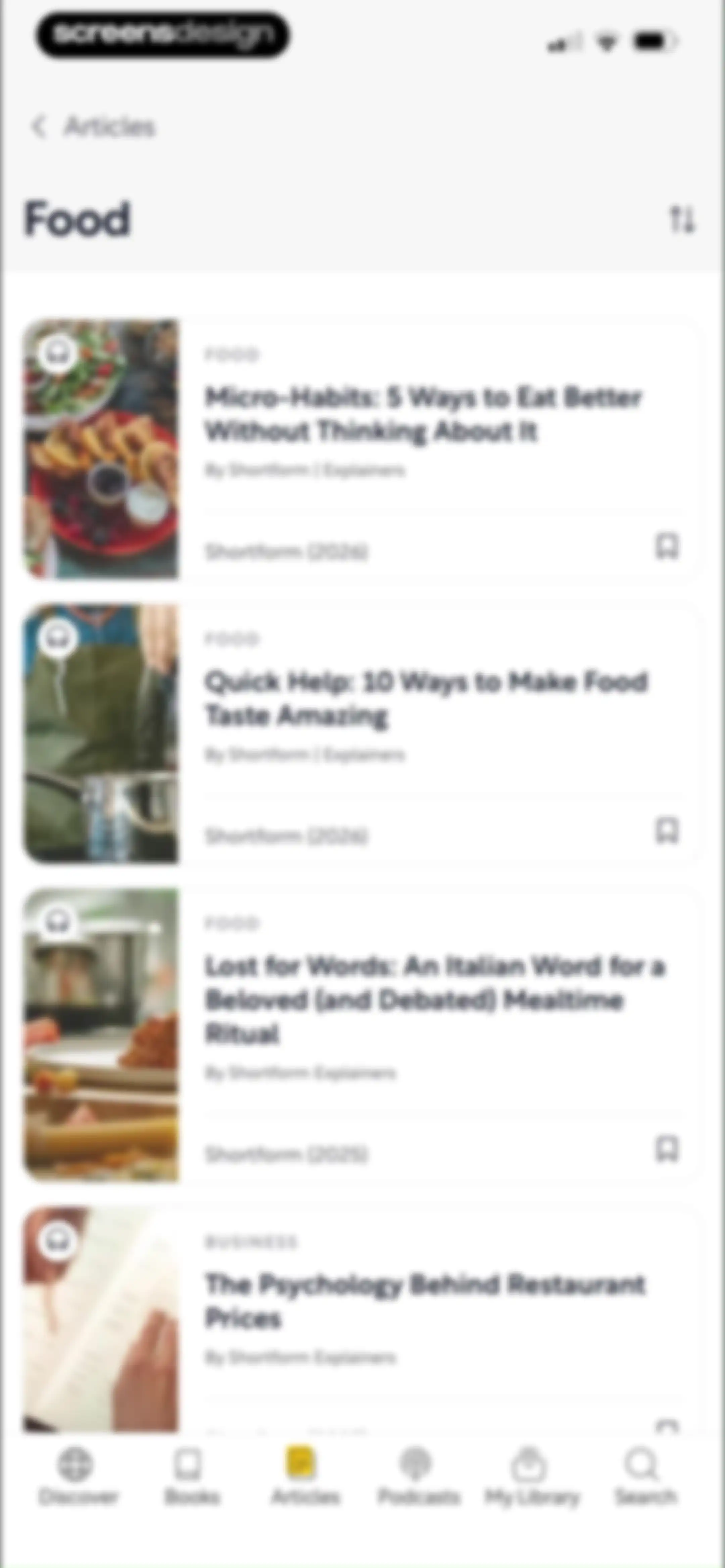Shortform Daily Book Summaries screen 113