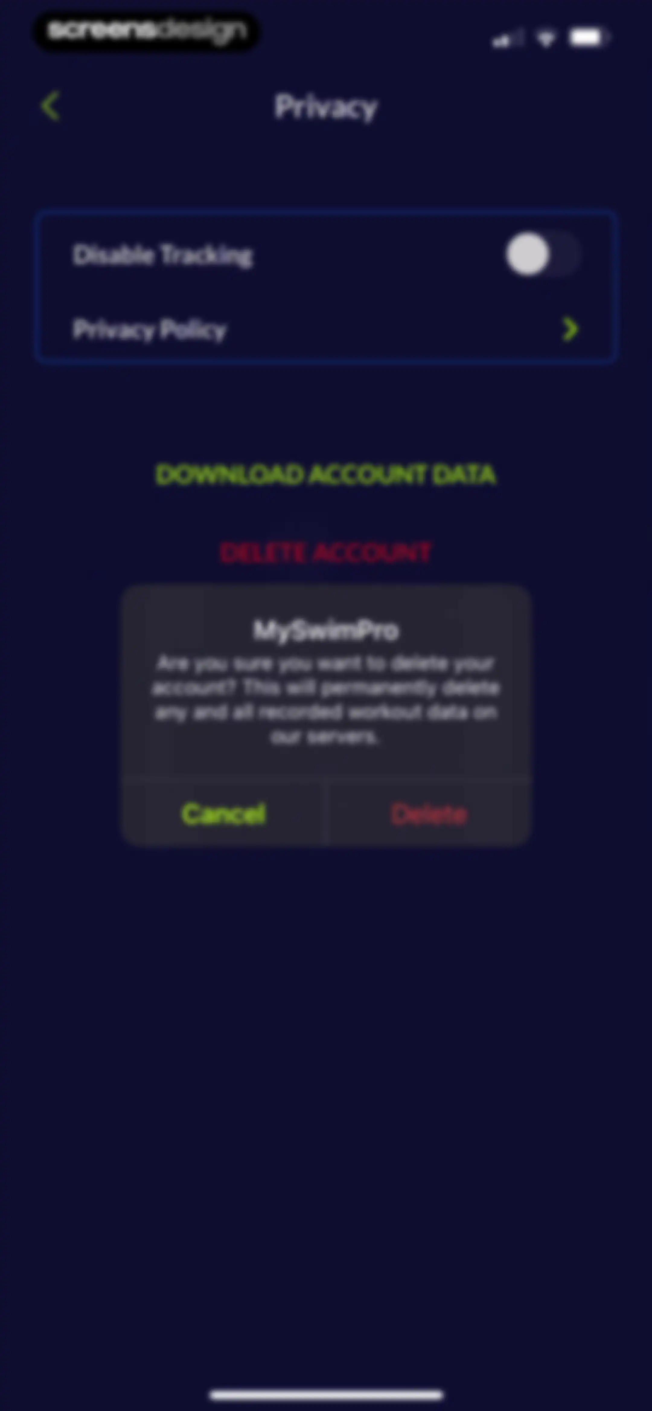 MySwimPro: #1 Swim Workout App screen 201