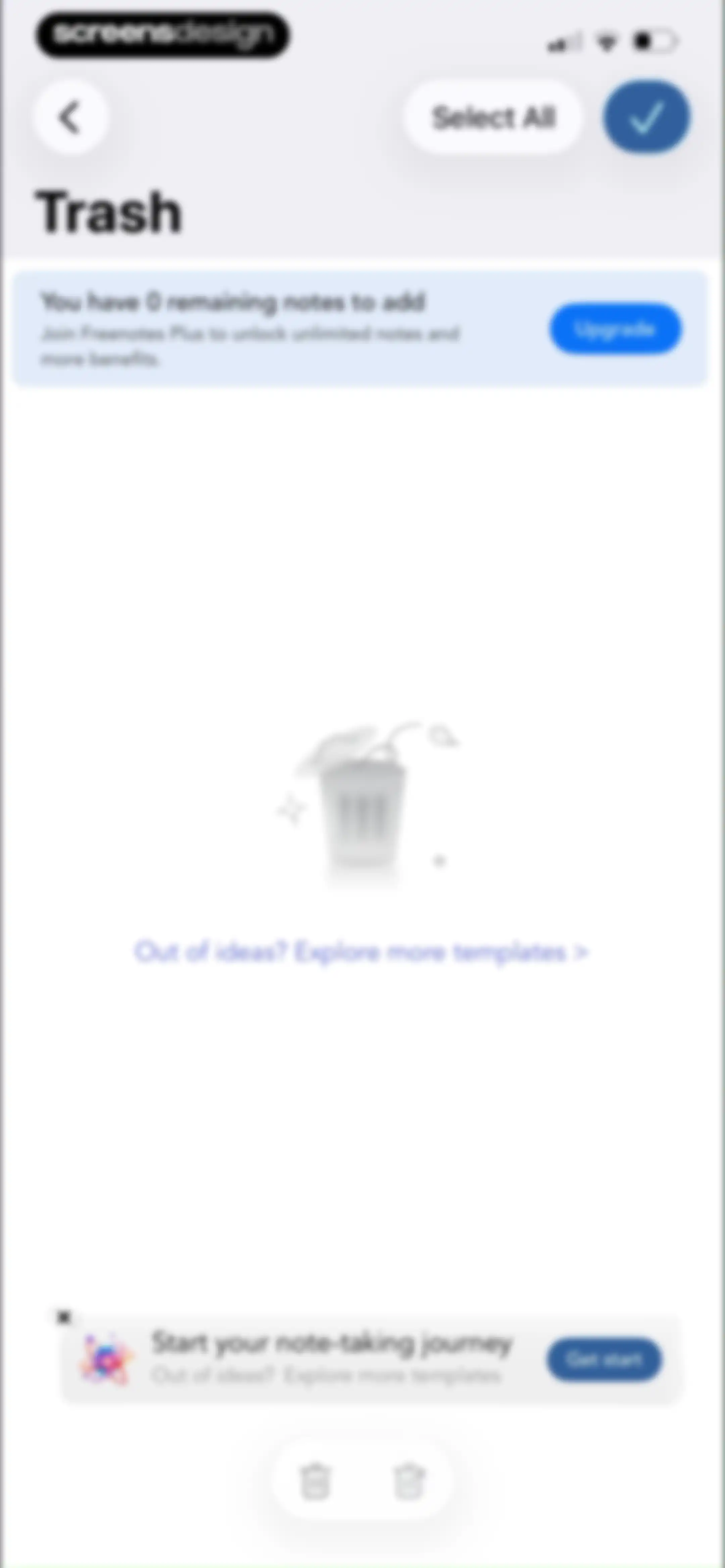 Freenotes®: AI Notes Taking screen 164