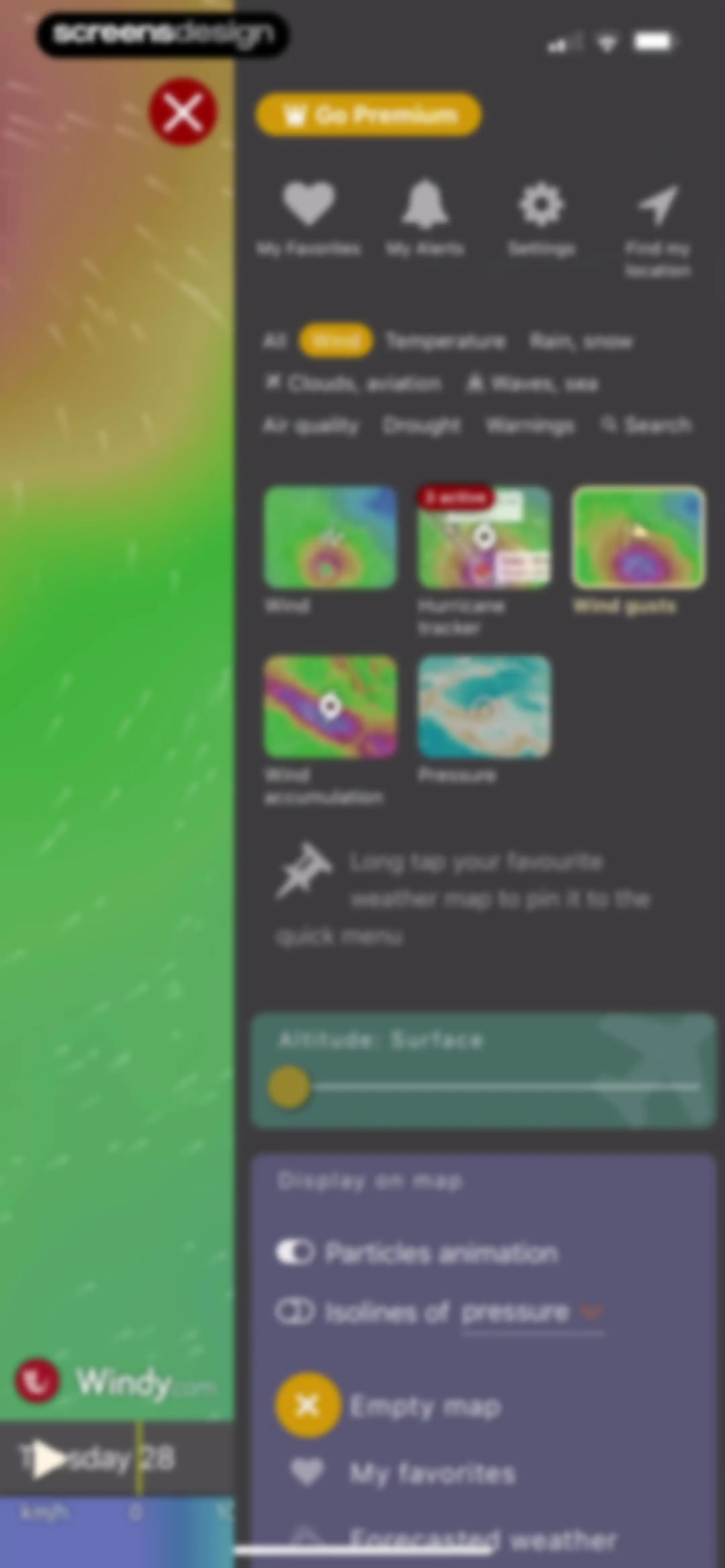Windy.com screen 46
