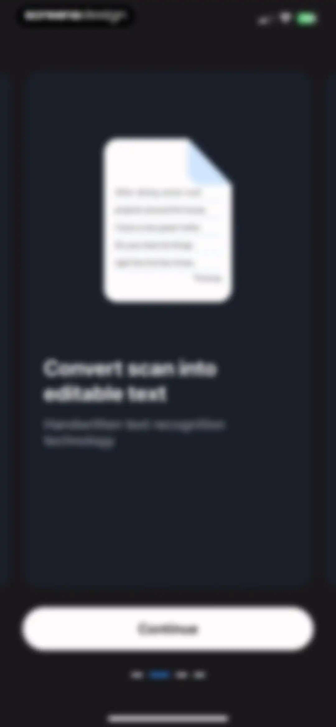 uScan - PDF Document Scanner screen 3