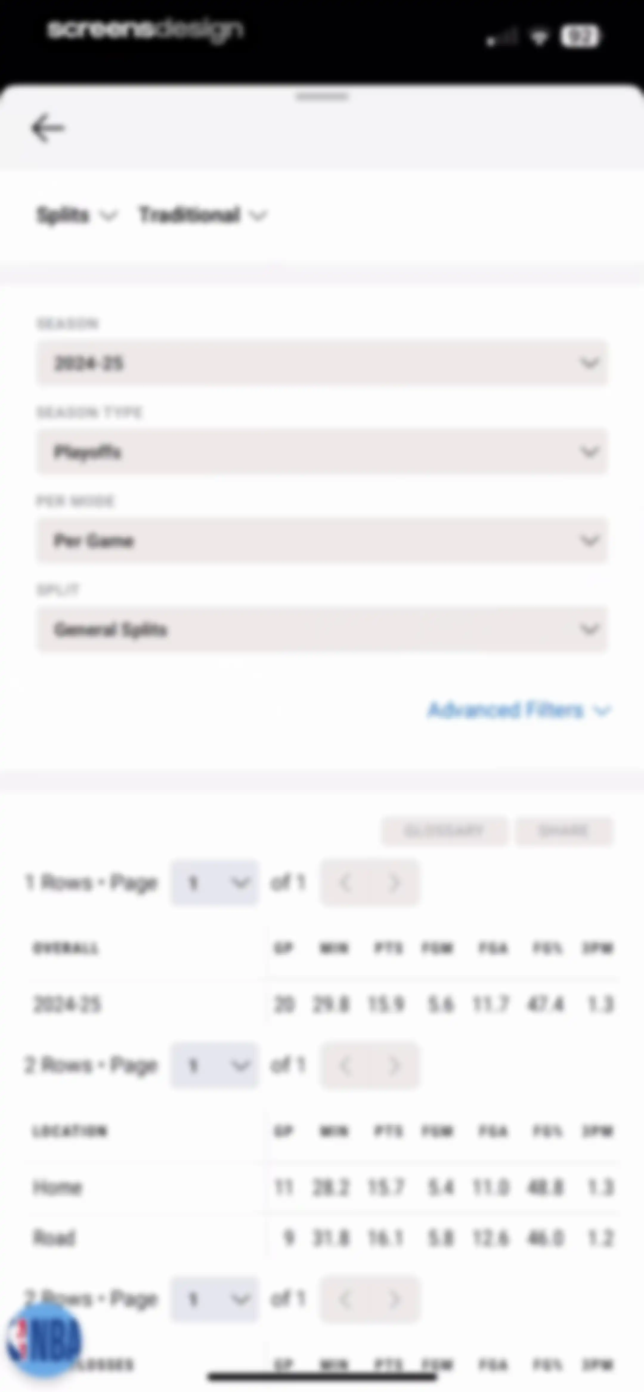 NBA: Live Games & Scores screen 37