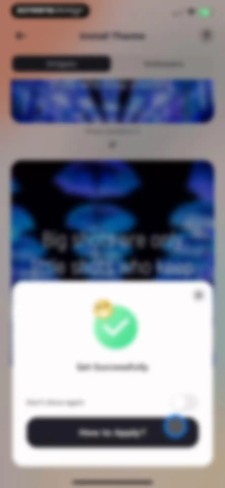 Fancy Widgets & Themes screen 8