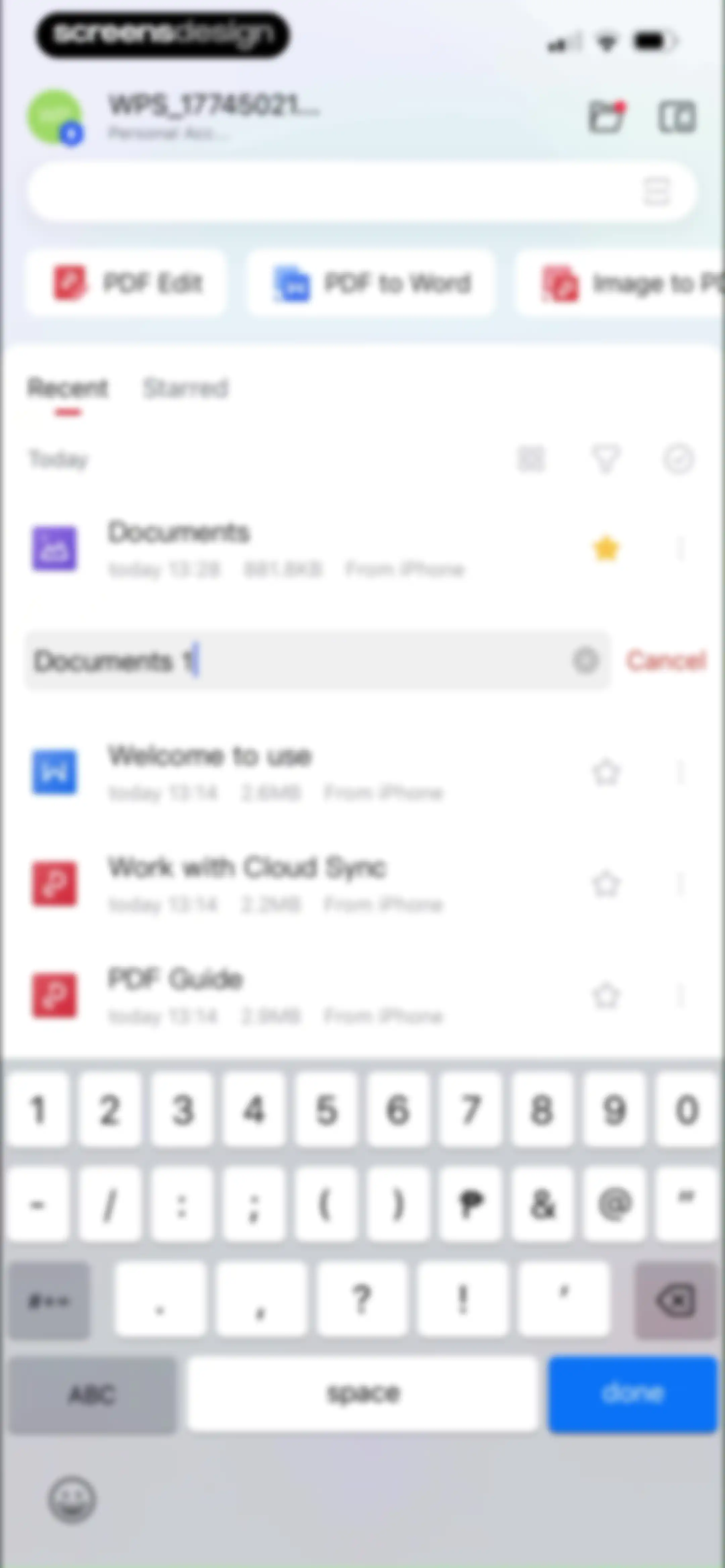 WPS Office-AI Doc, PDF, Sheet screen 118