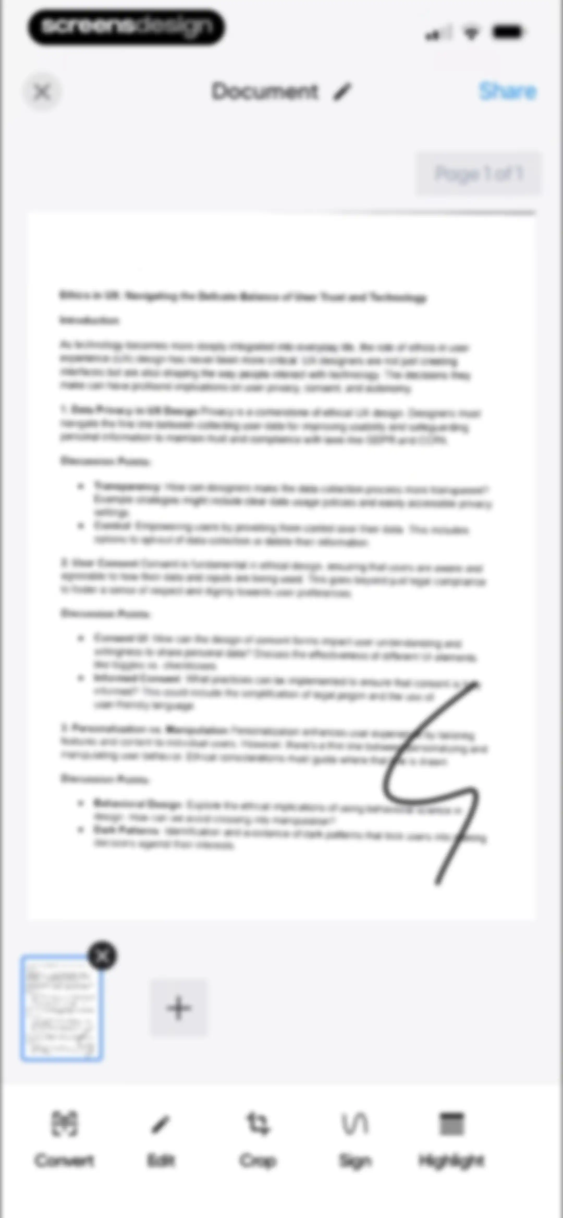 Scanner – Scan PDF & Document screen 63