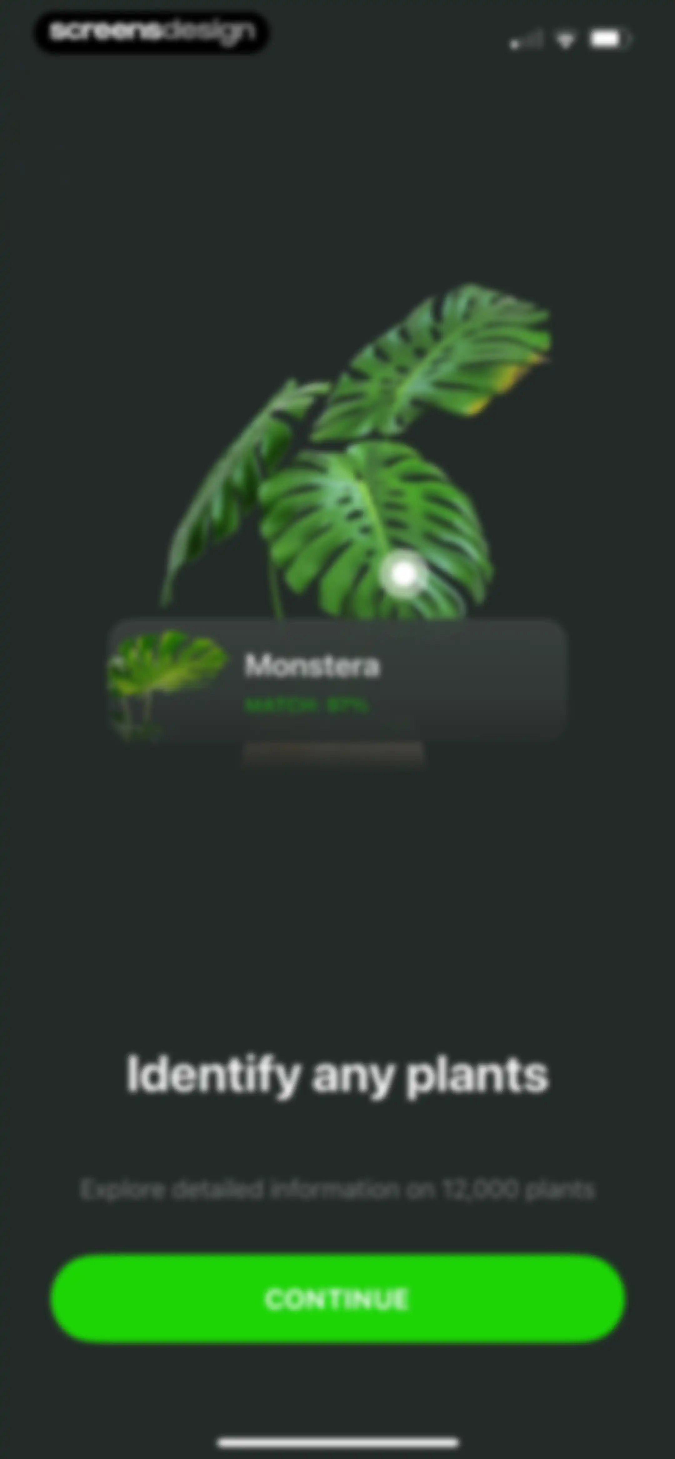 Plant Identifier & Care App screen 6