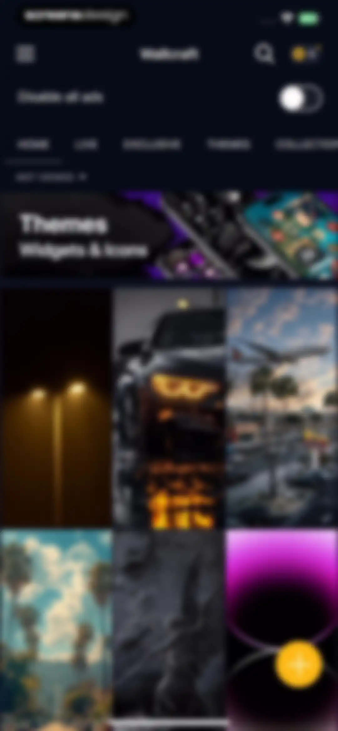 Wallcraft – Wallpapers, live screen 6