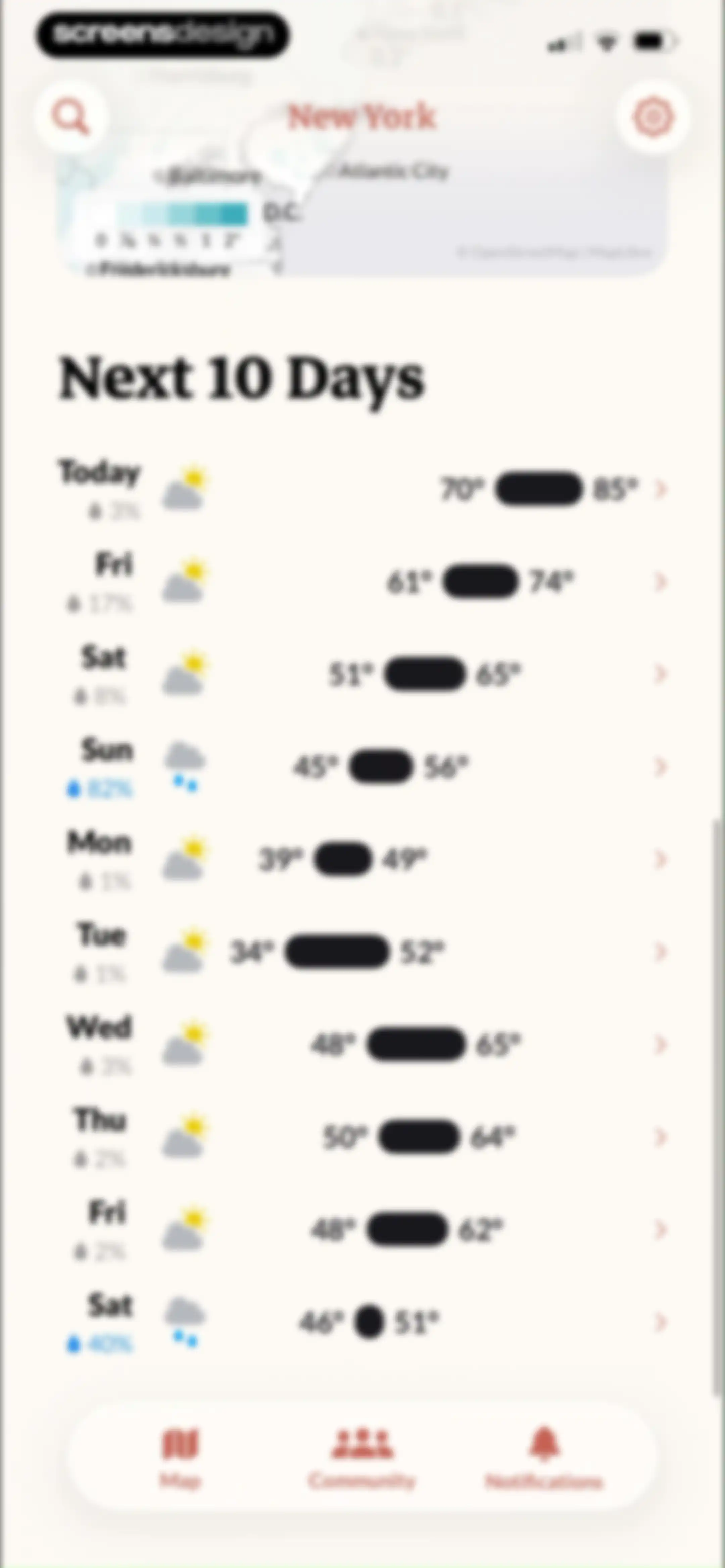 Acme Weather screen 56