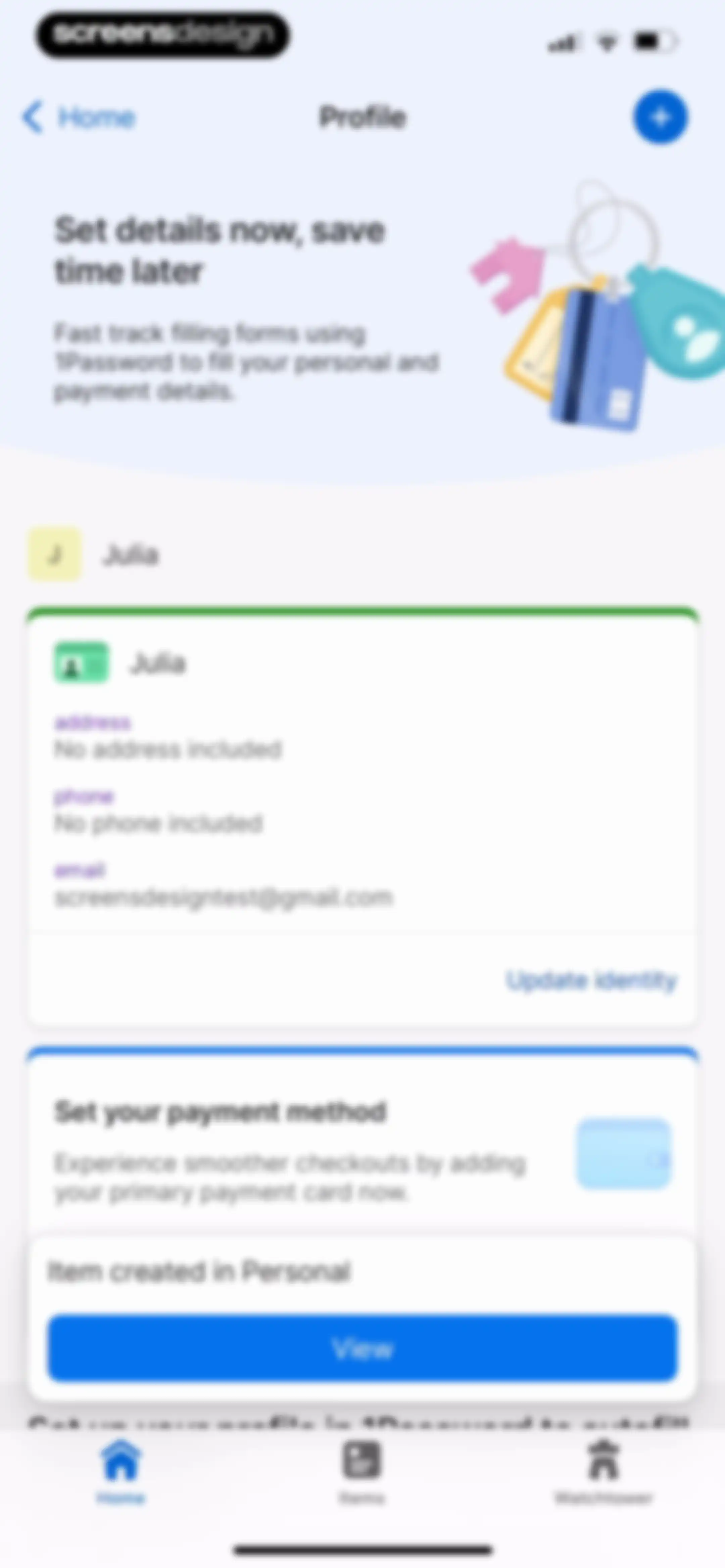 1Password: Password Manager screen 60