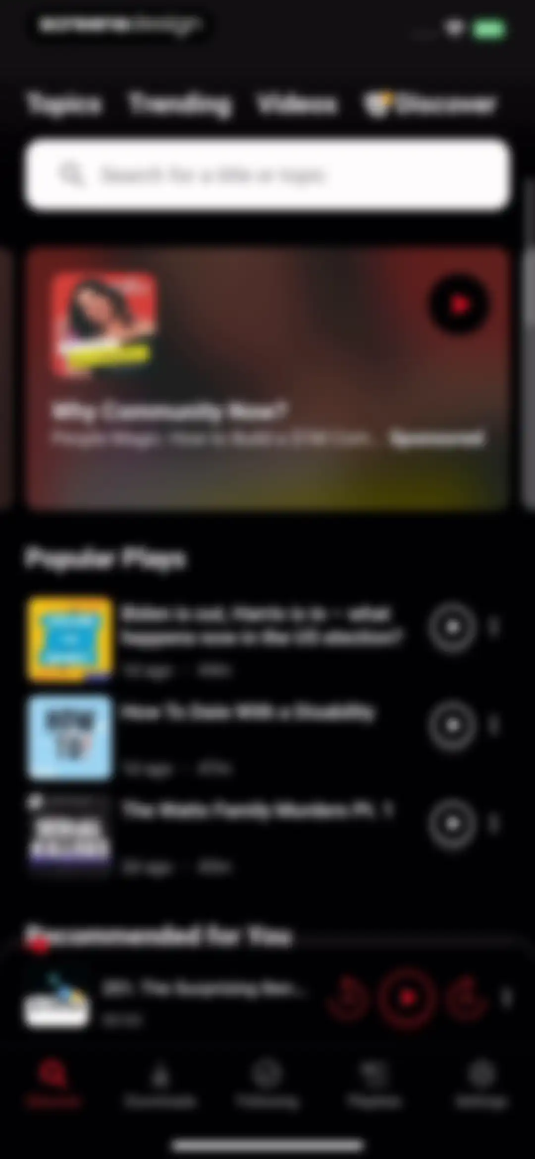 Player FM — Podcast App screen 37