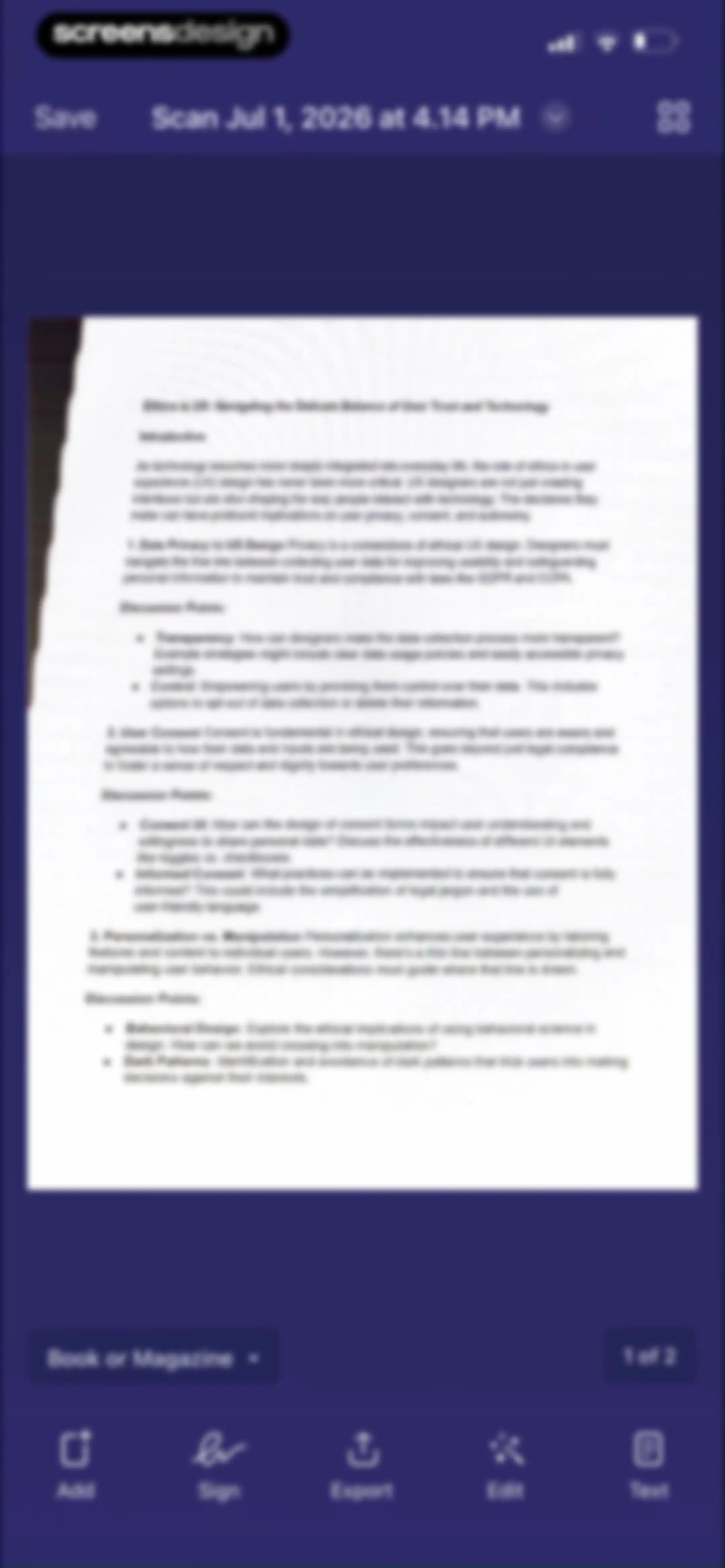 Scanner Pro・Scan PDF Documents screen 13
