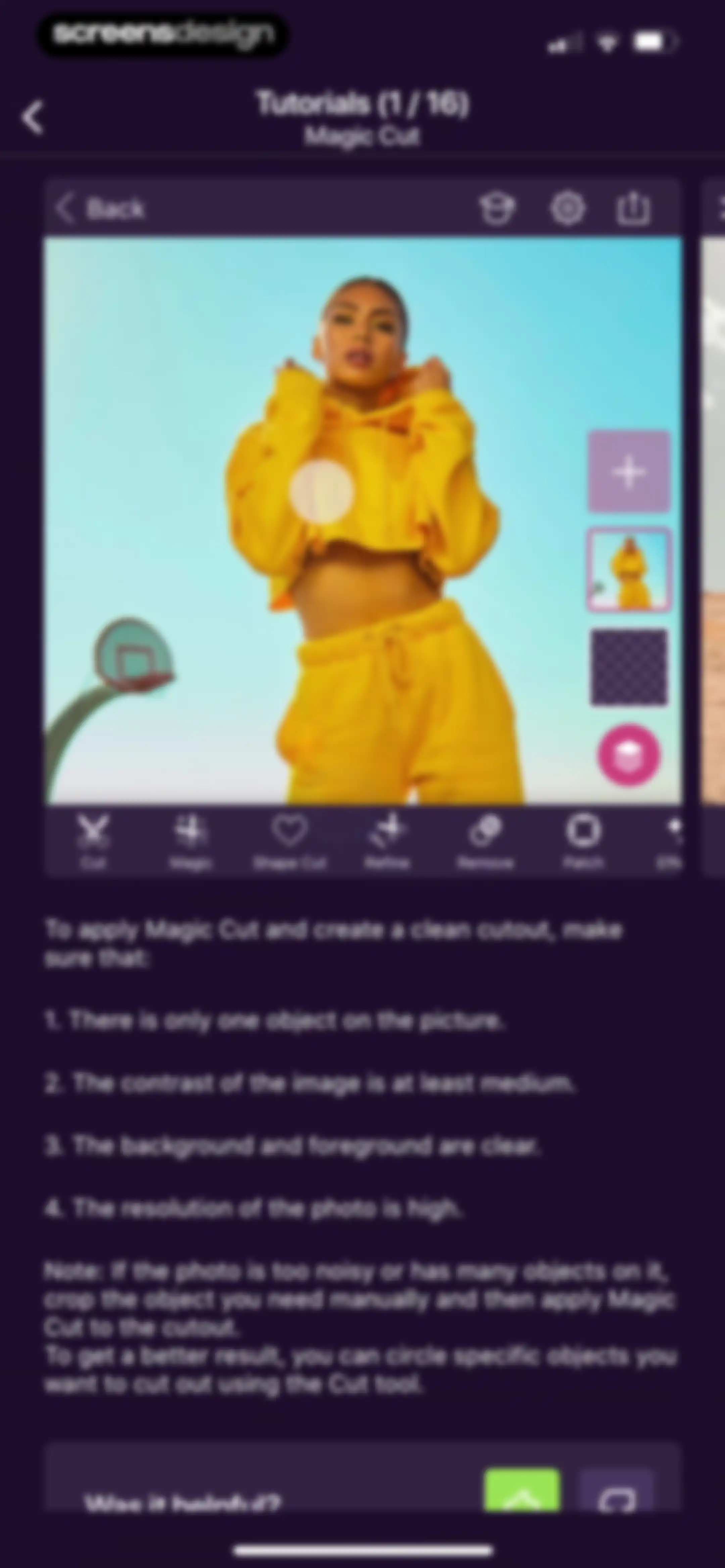 Pixomatic - AI Photo BG Eraser screen 187