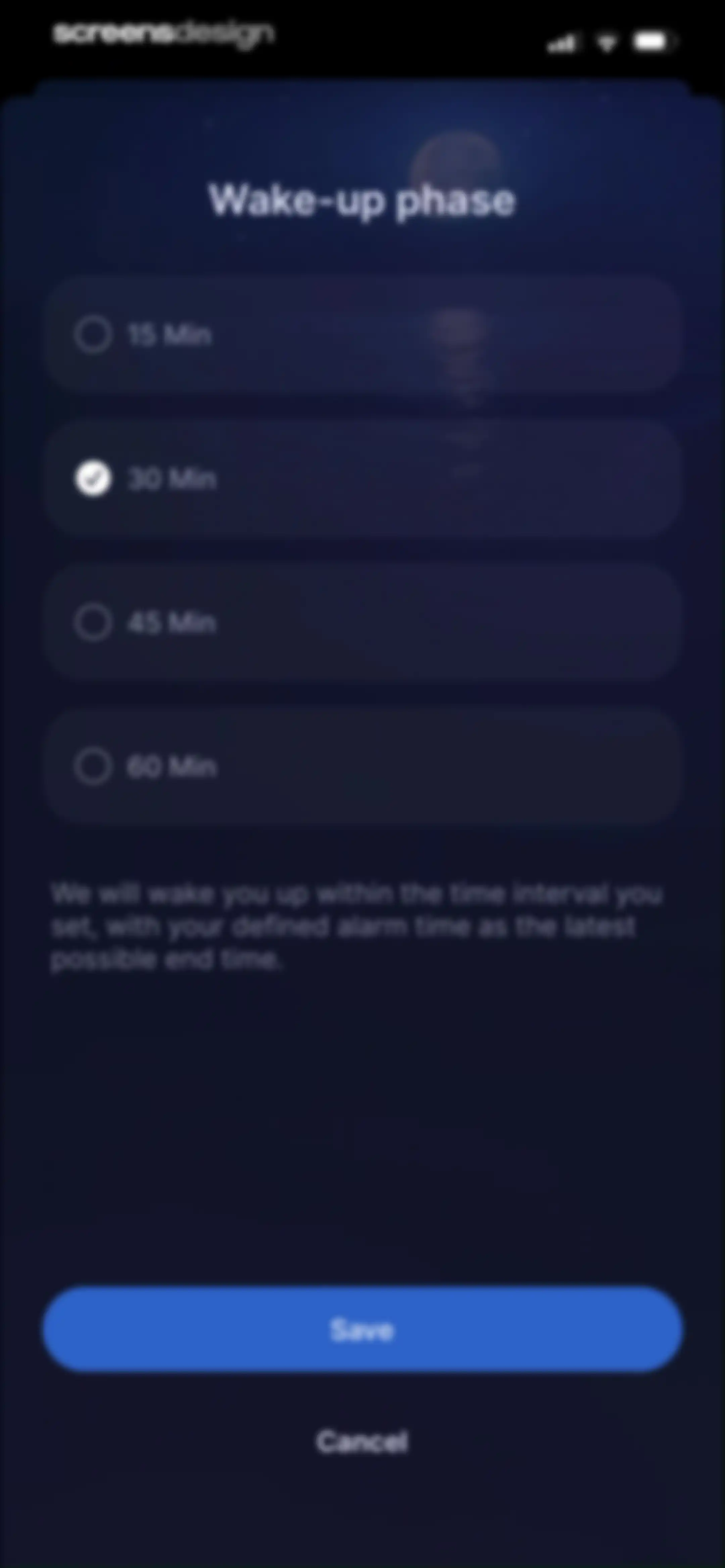 Harmoni - Health & Sleep screen 31