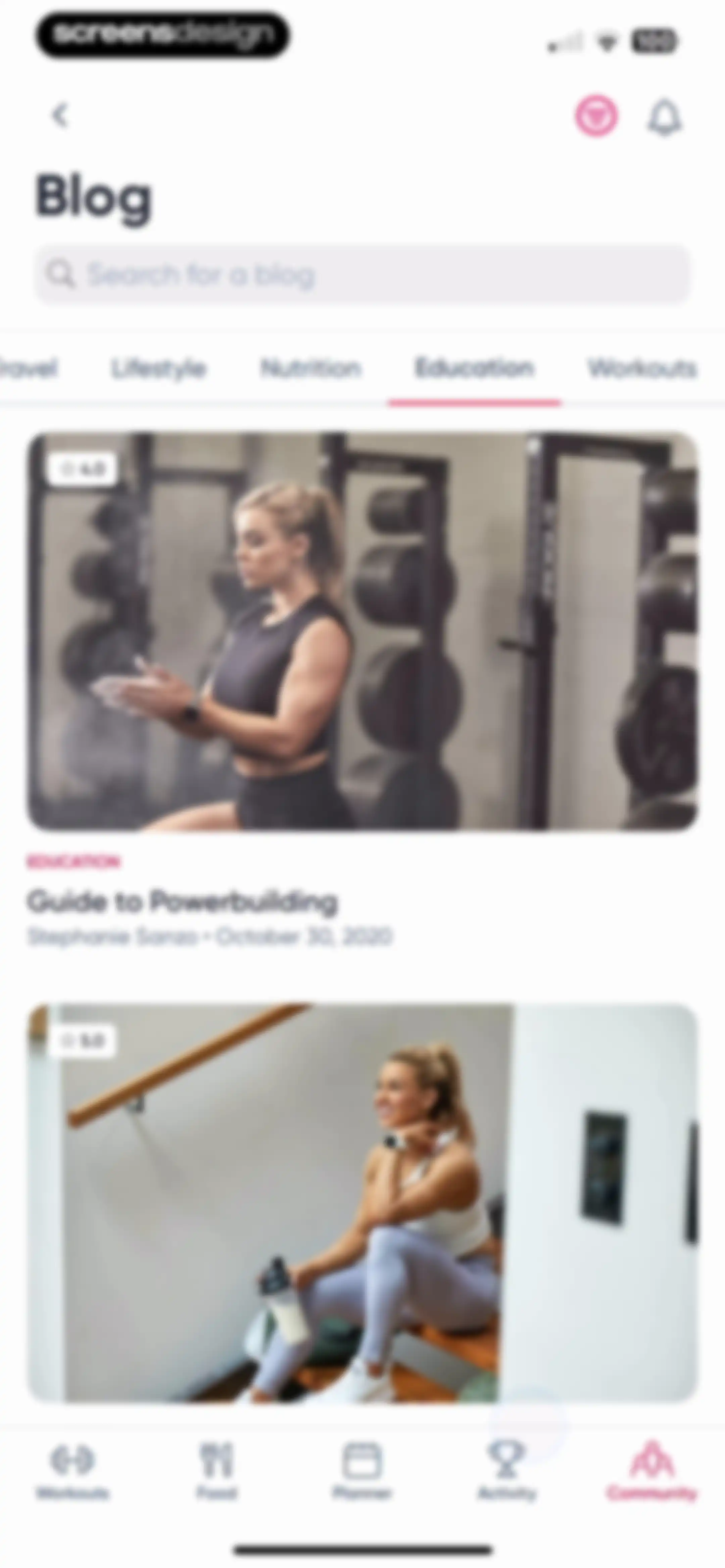 Sweat: Fitness App For Women screen 158