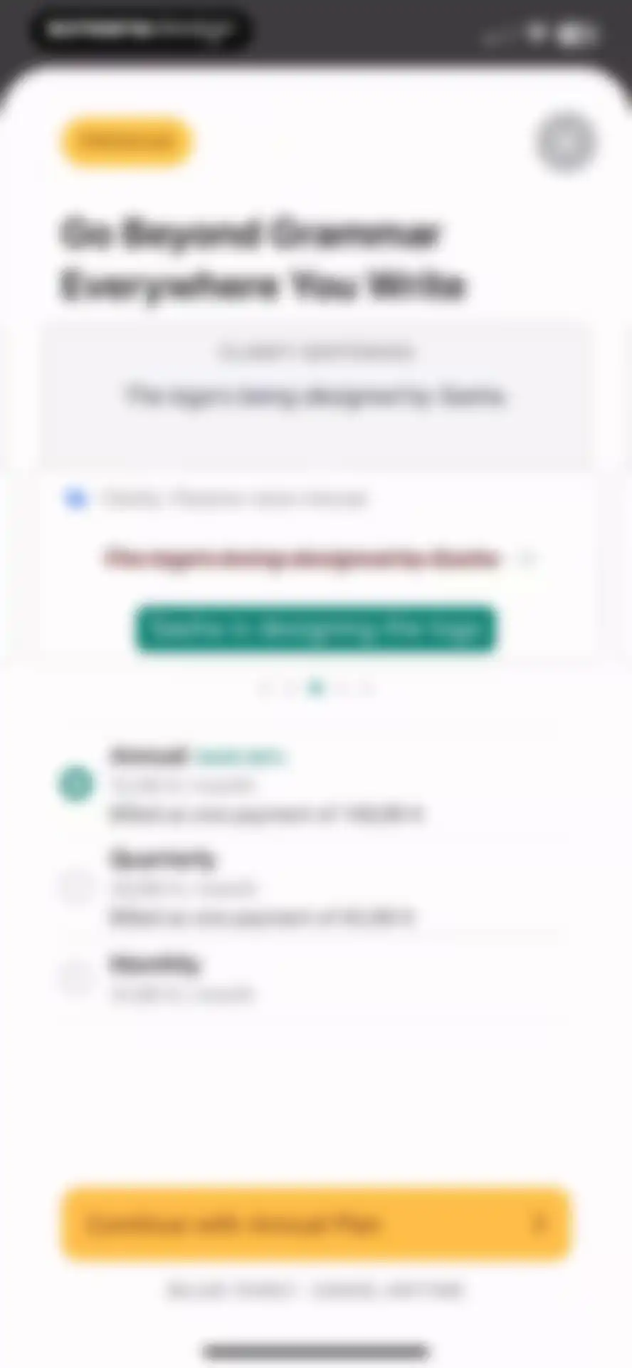 Grammarly: AI Keyboard & Notes screen 18